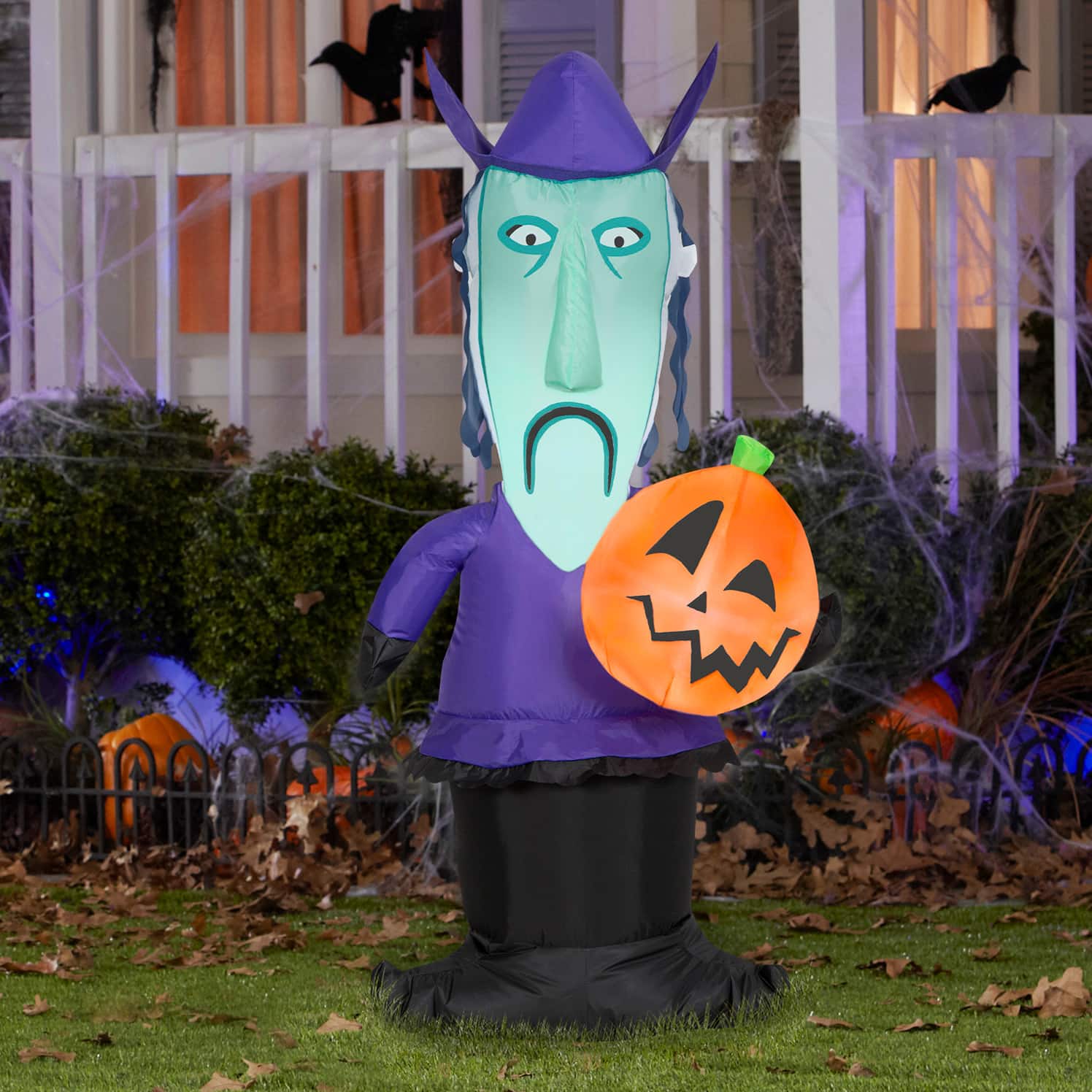 4ft. Airblown® Inflatable Halloween Shock with Jack-o'-Lantern