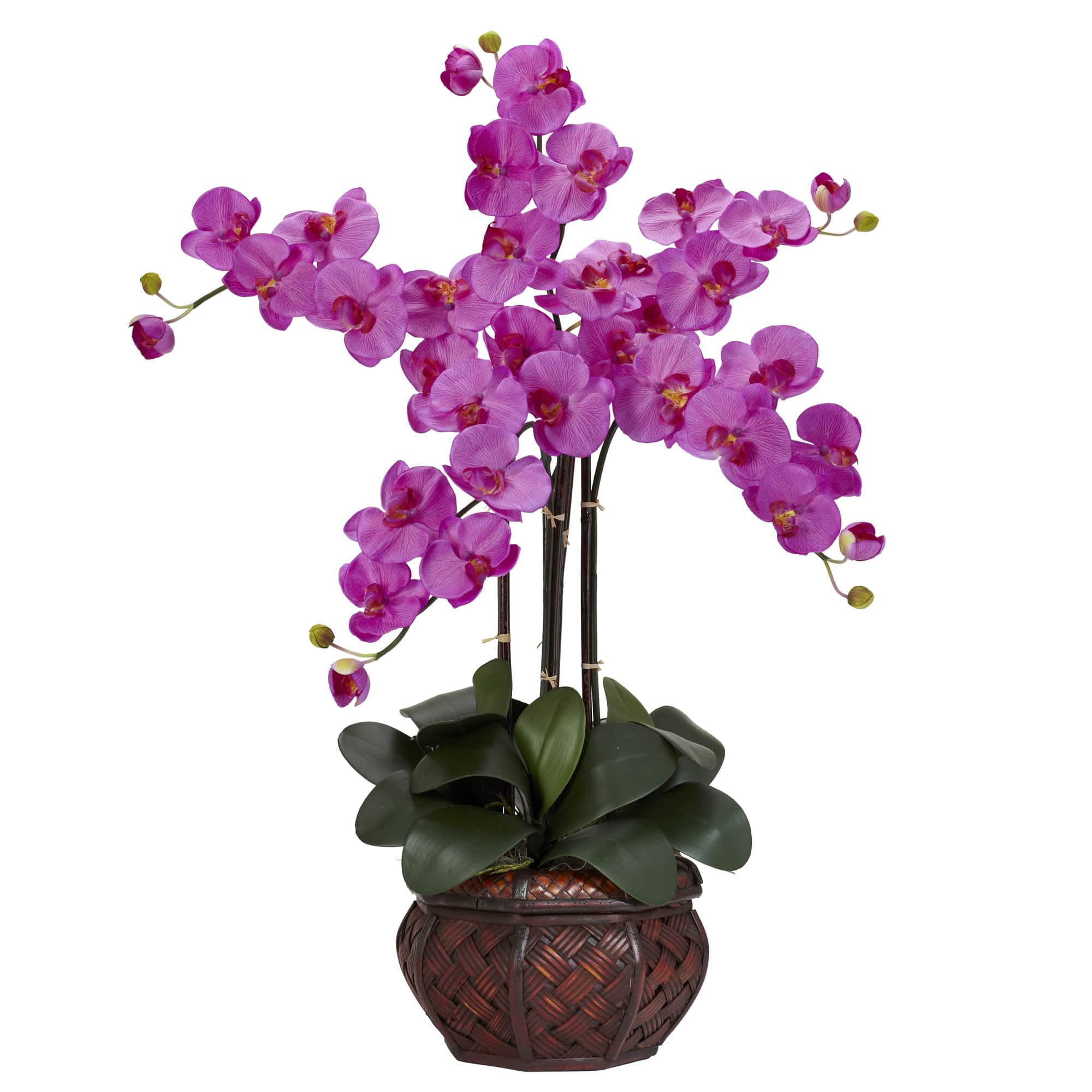 2.5ft. Pink Phalaenopsis Arrangement in Decorative Vase Michaels