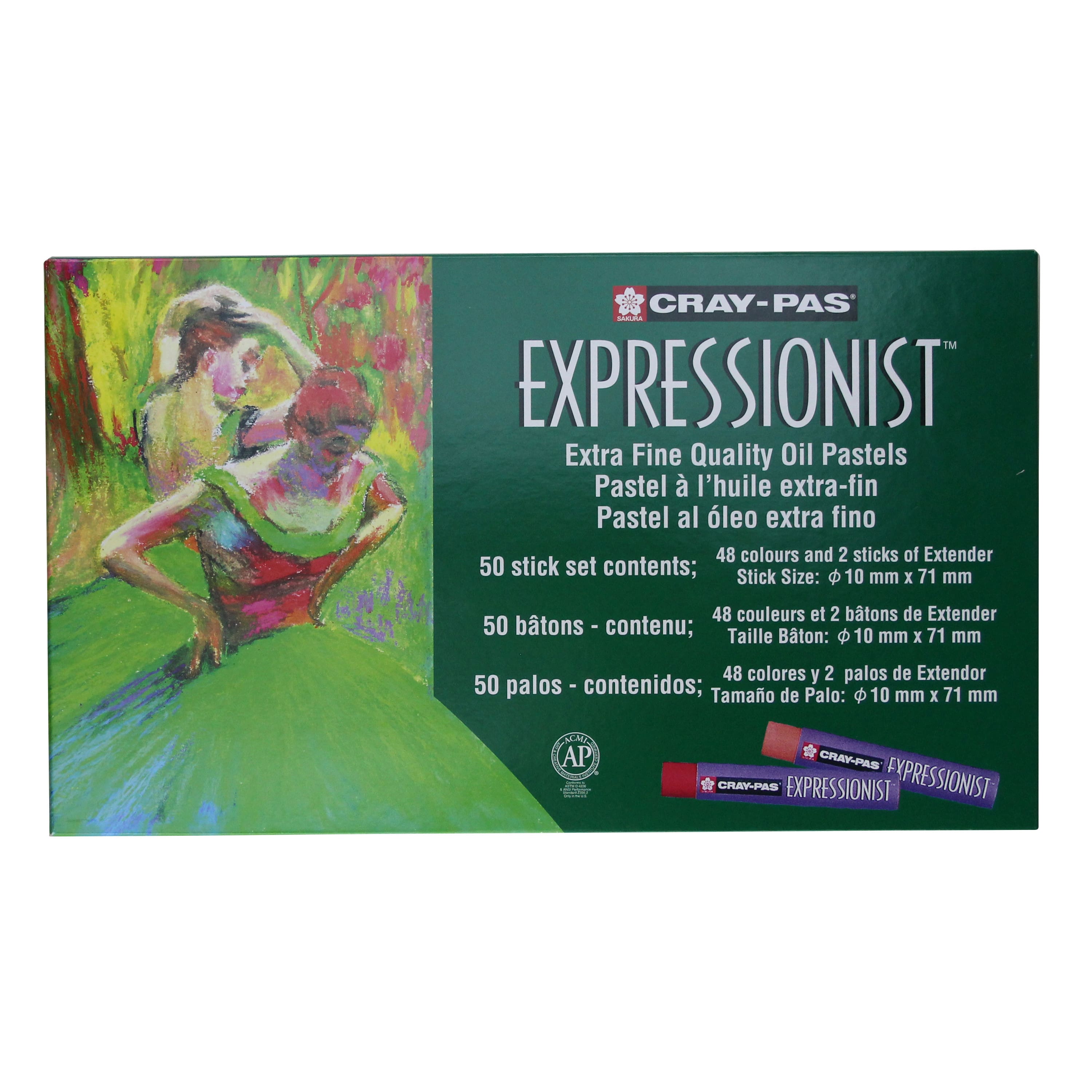 Cray-Pas&#xAE; Expressionist&#x2122; 50 Color Oil Pastel Set