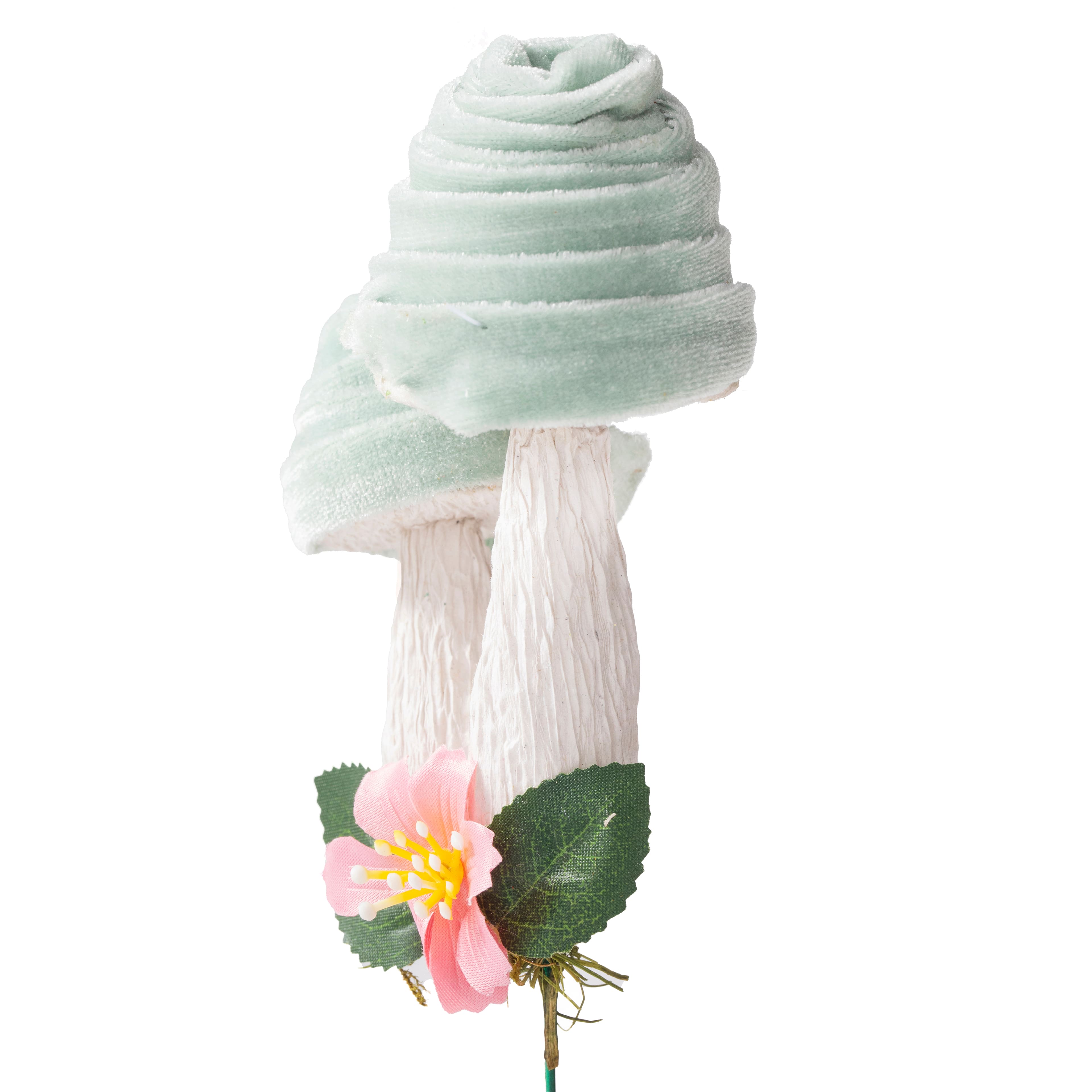 11&#x22; Blue Mushrooms Pick by Ashland&#xAE;