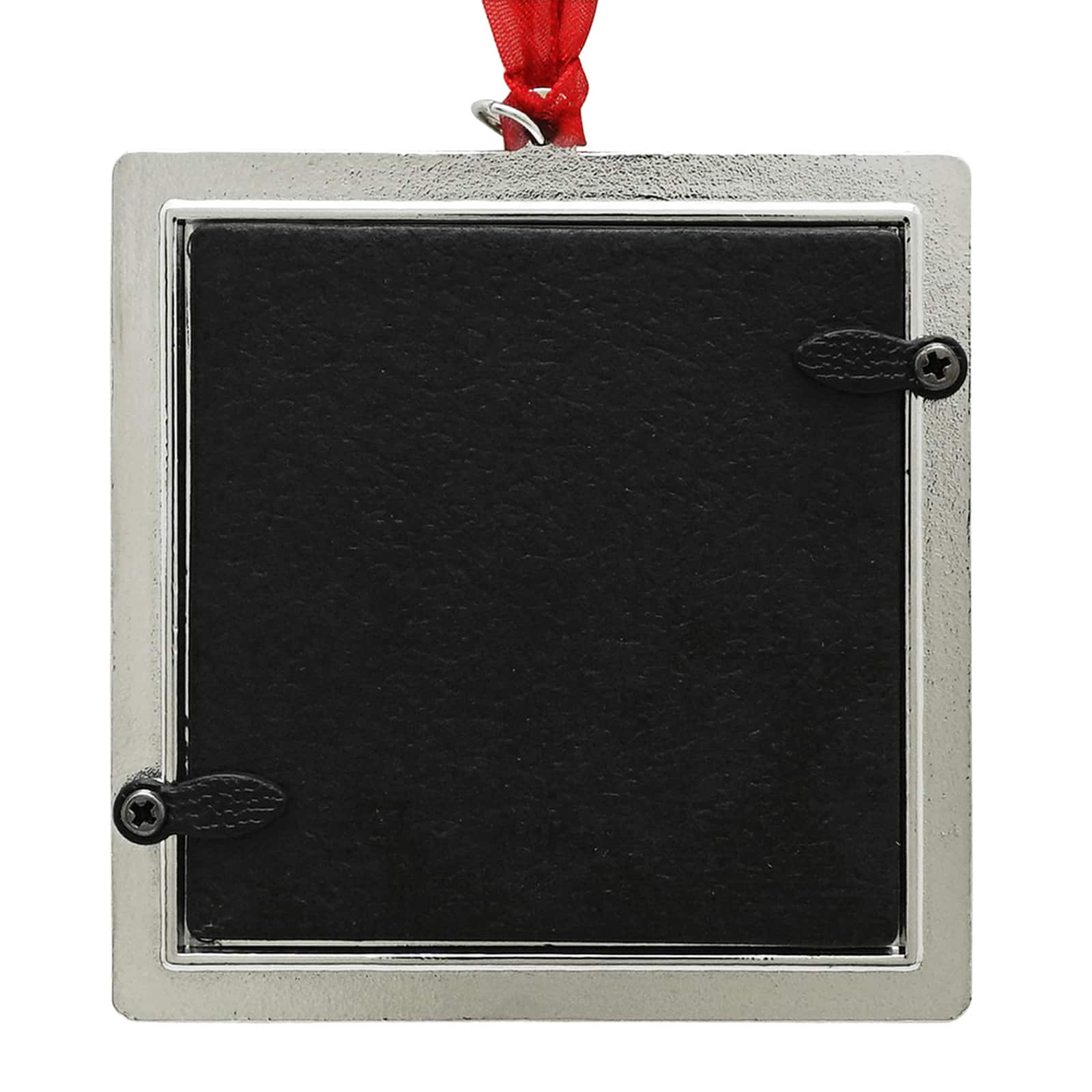 2.5&#x22; x 2.5&#x22; Silver Square 2025 Metal Ornament Frame by Studio D&#xE9;cor&#xAE;