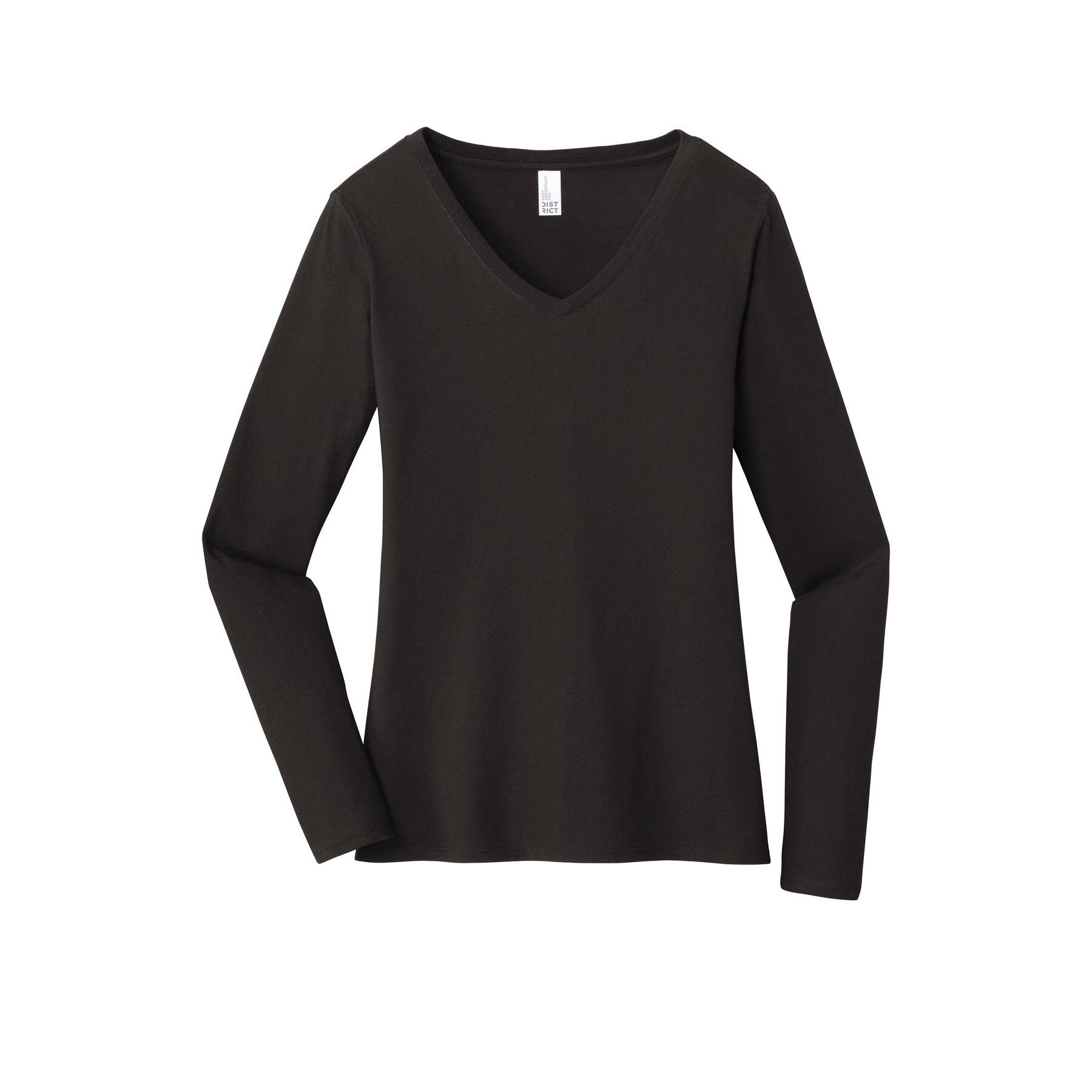 District® Very Important Tee® Long Sleeve V-Neck Women's T-Shirt