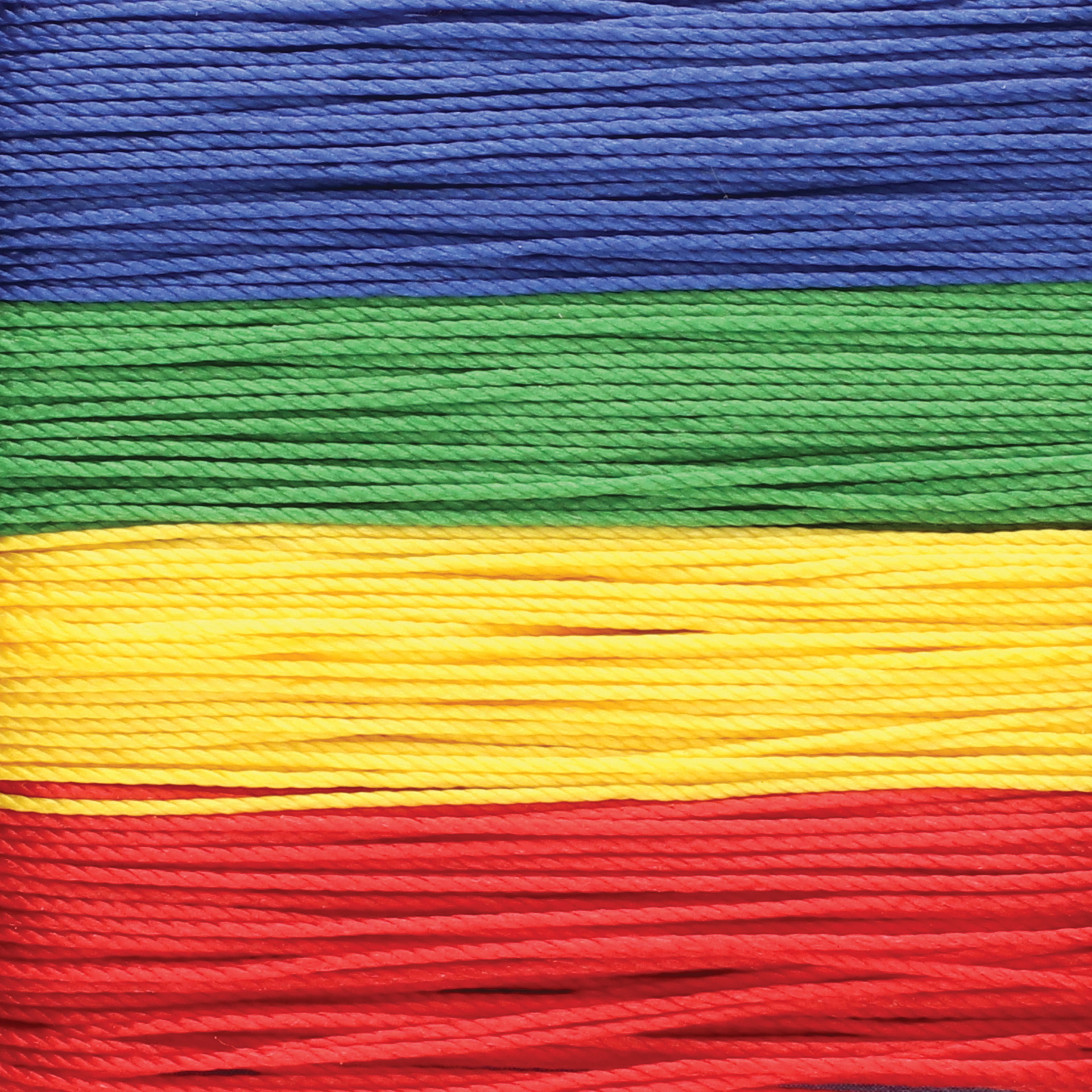 12 Packs: 4 ct. (48 total) The Beadsmith® S-Lon® 0.5mm Mixed Color Bead Cords