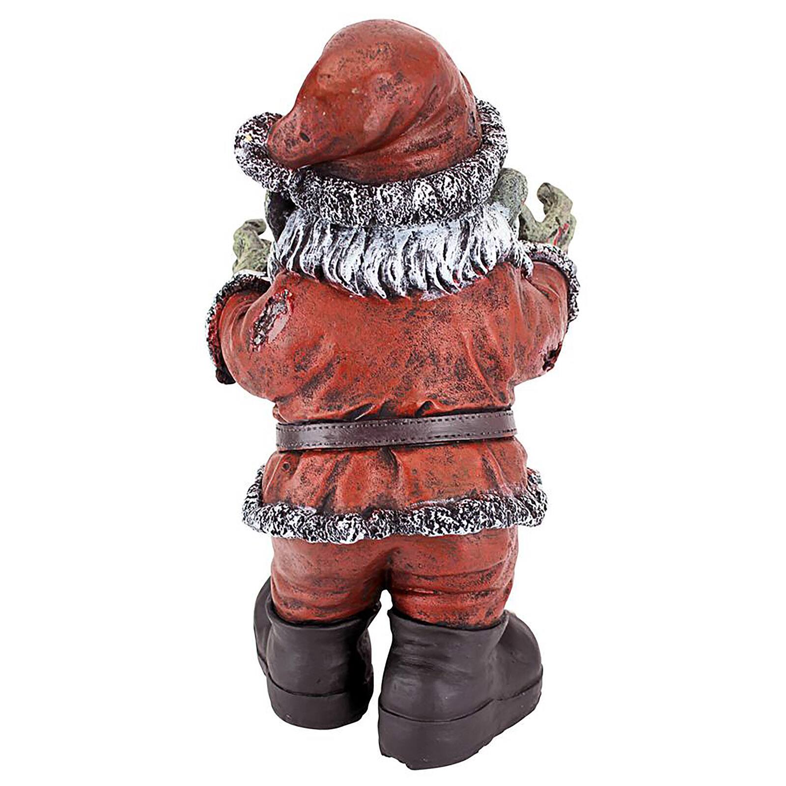 Design Toscano 13" Zombie Claus Holiday Statue