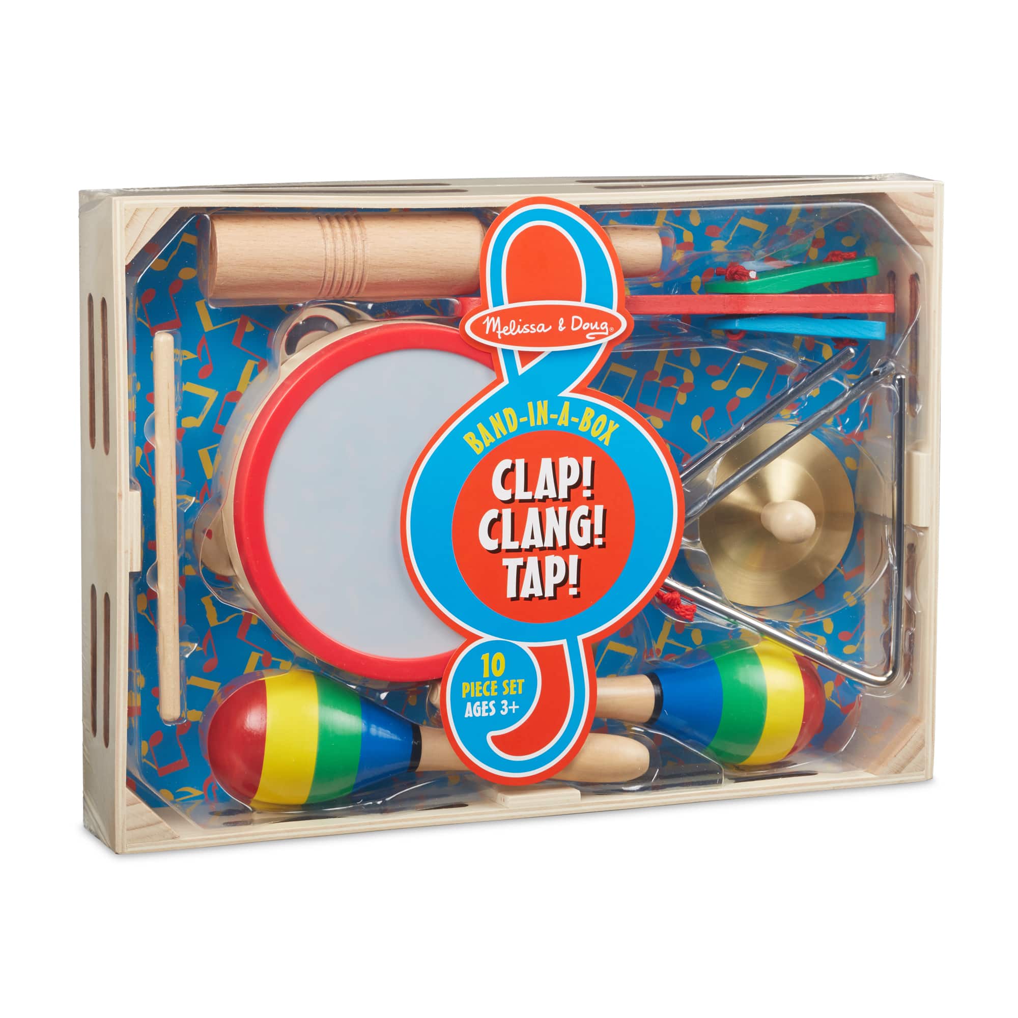 Melissa &#x26; Doug&#xAE; Band-in-a-Box Clap! Clang! Tap!