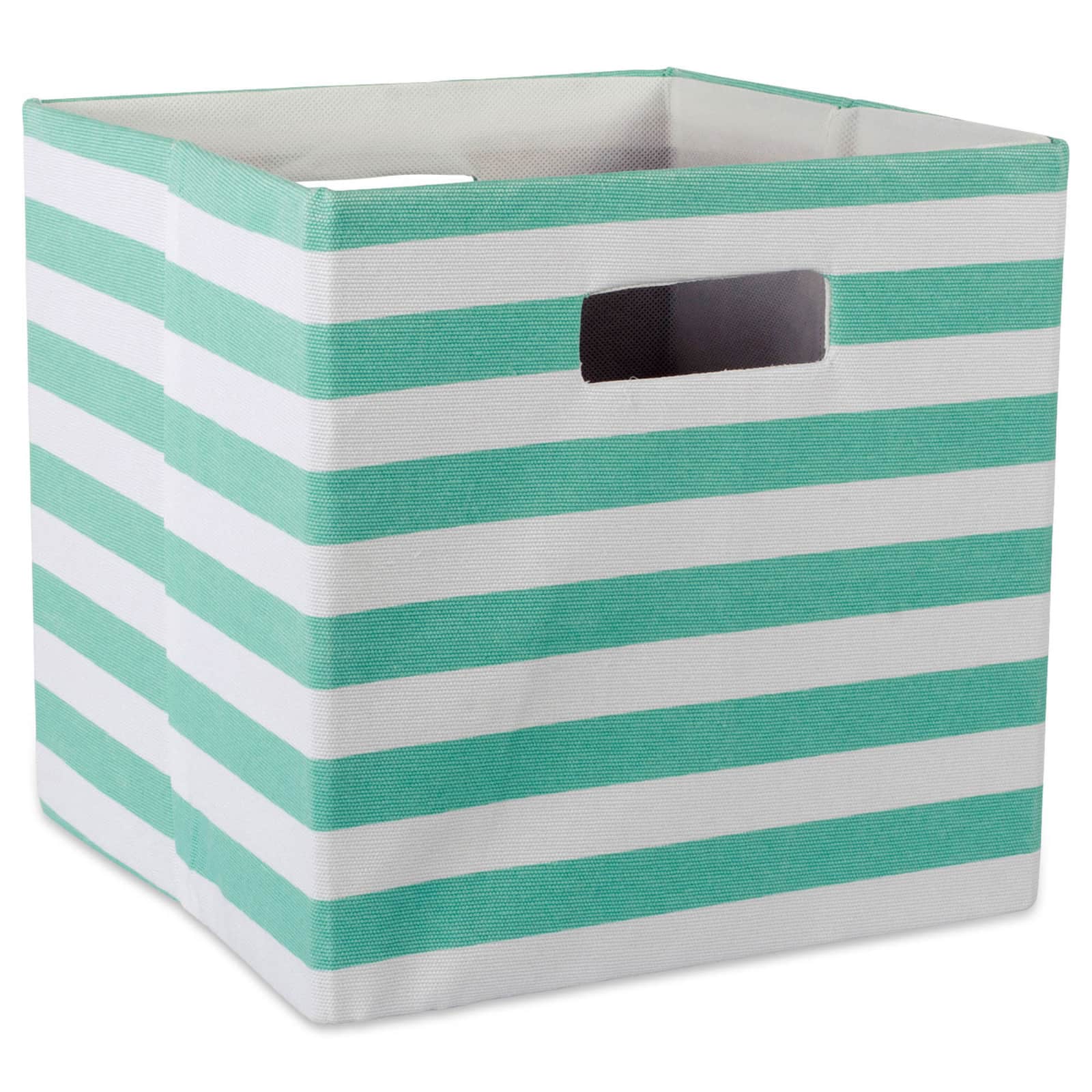 DII® Striped Square Storage Cube