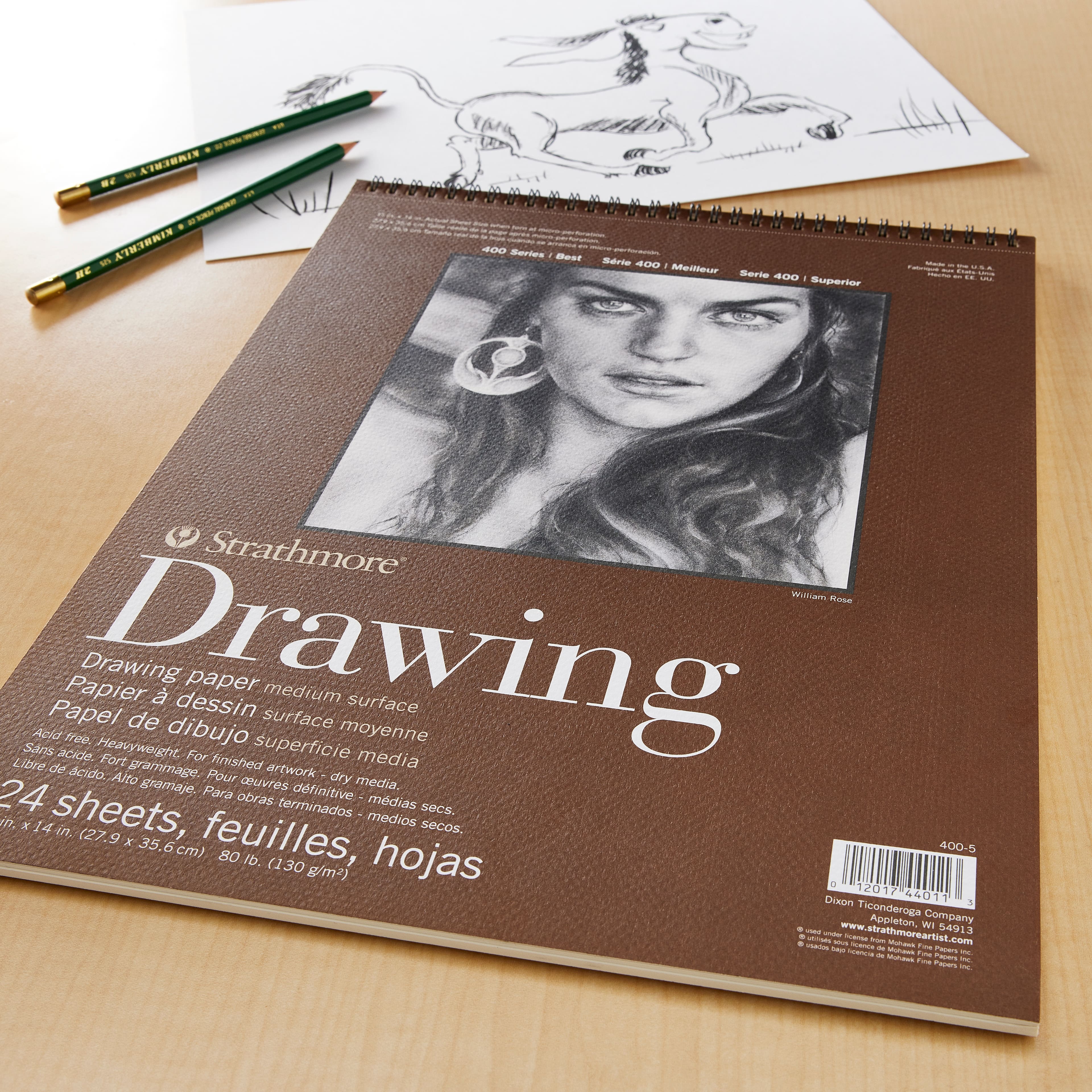 12 Pack: Strathmore&#xAE; 400 Series Drawing Paper Pad