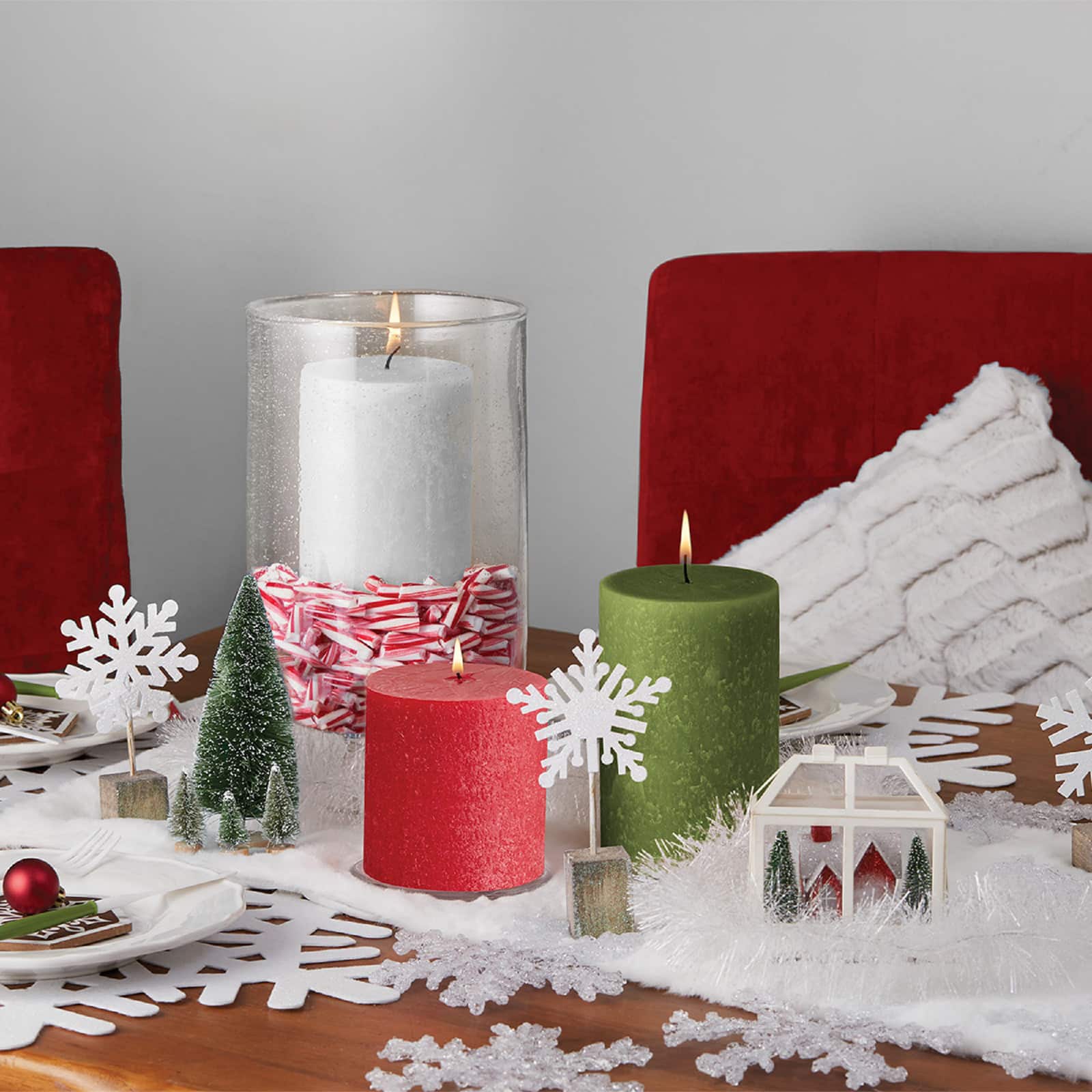 Root Candles Timberline™ 4" x 6" Unscented Pillar Candle