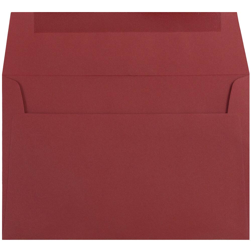 JAM Paper 6&#x22; x 9&#x22; Dark Red Premium Invitation Envelopes