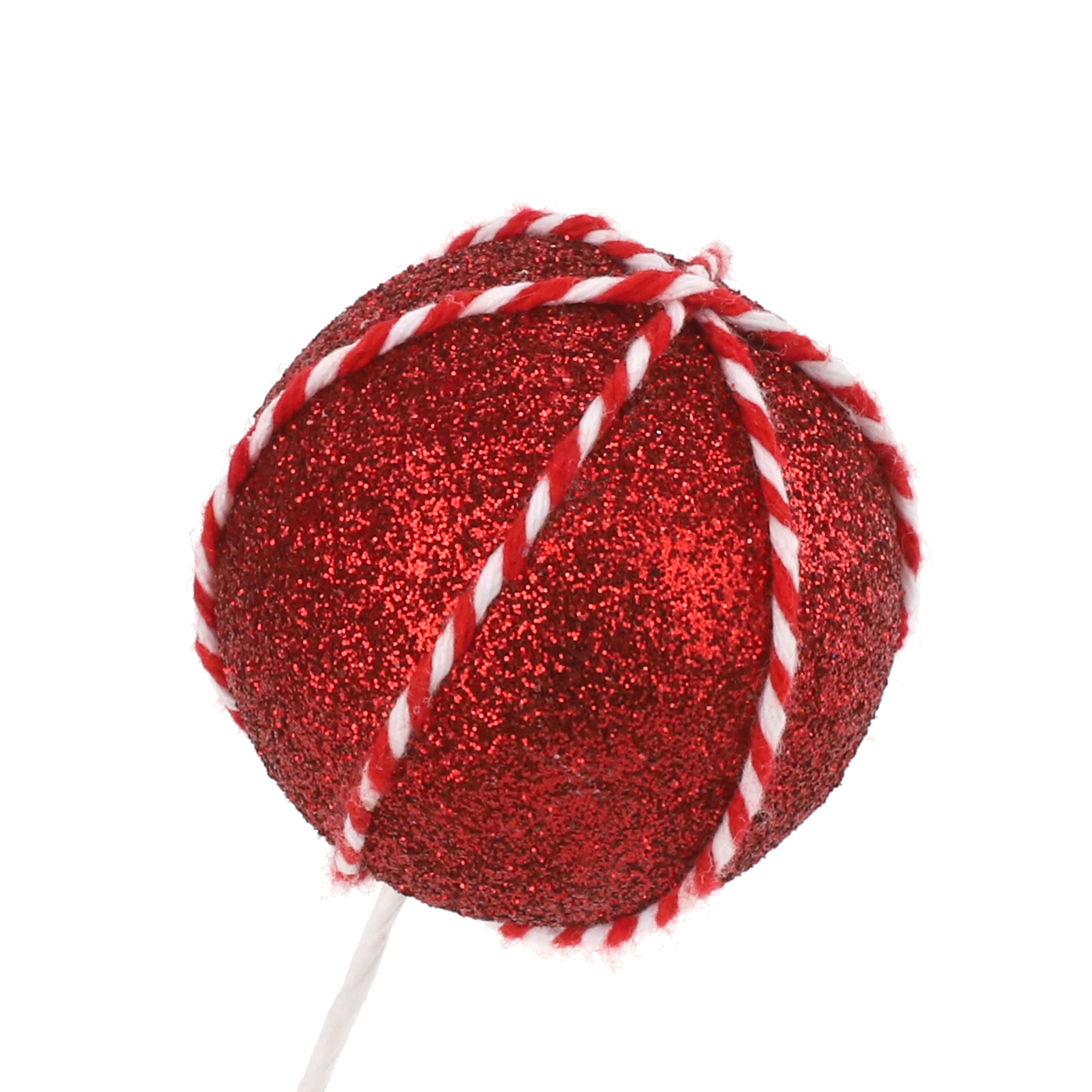 11.75" Red Ball Ornament Pick by Ashland®