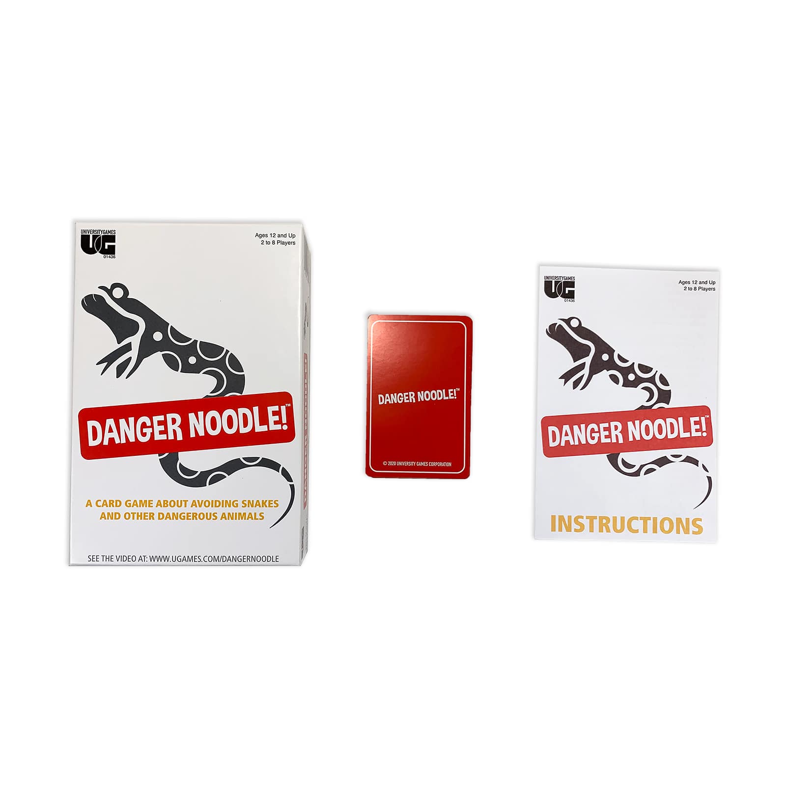 University Games Danger Noodle!&#x2122; Card Game