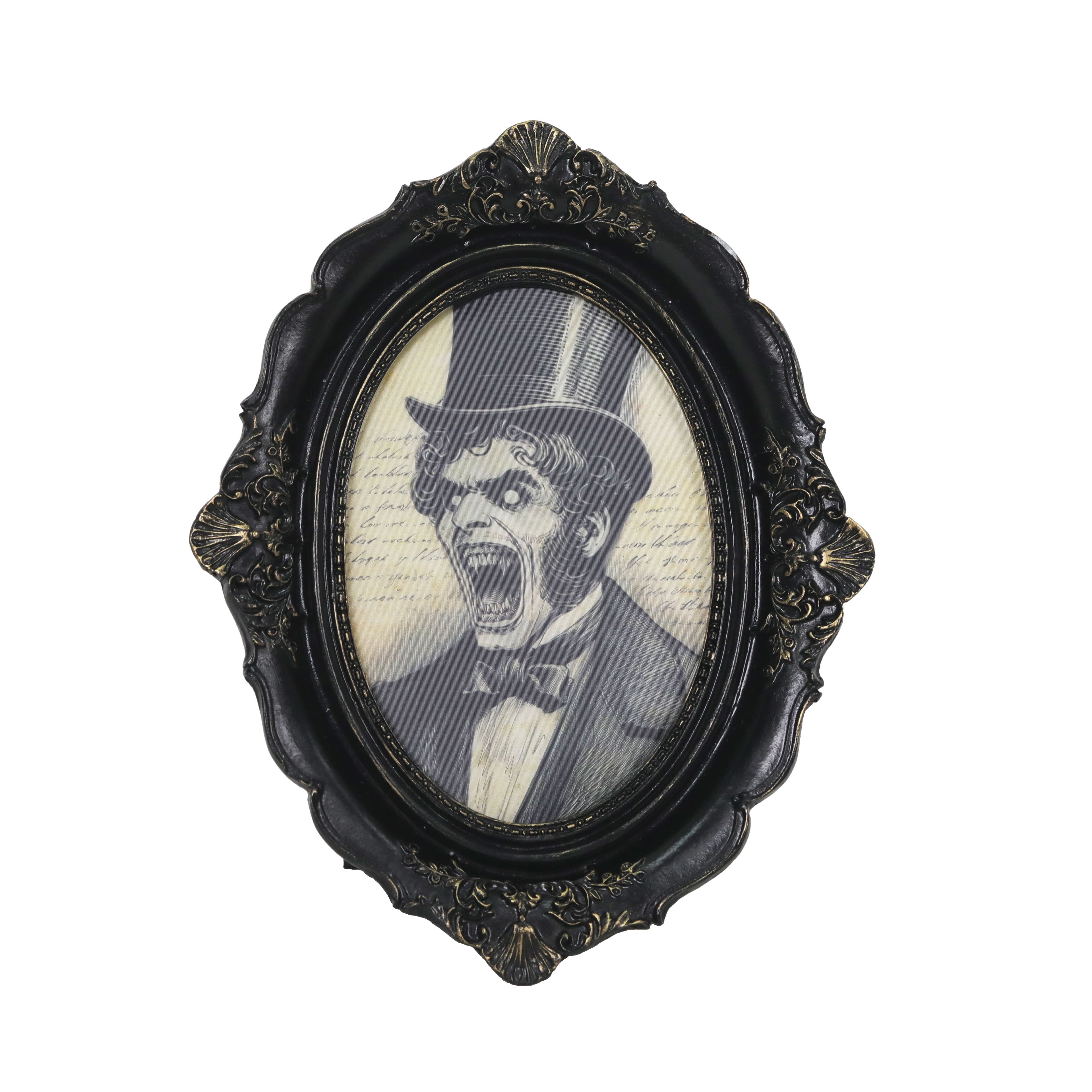 8.25&#x22; Lenticular Jekyll &#x26; Hyde Tabletop D&#xE9;cor in Ornate Frame by Ashland&#xAE;