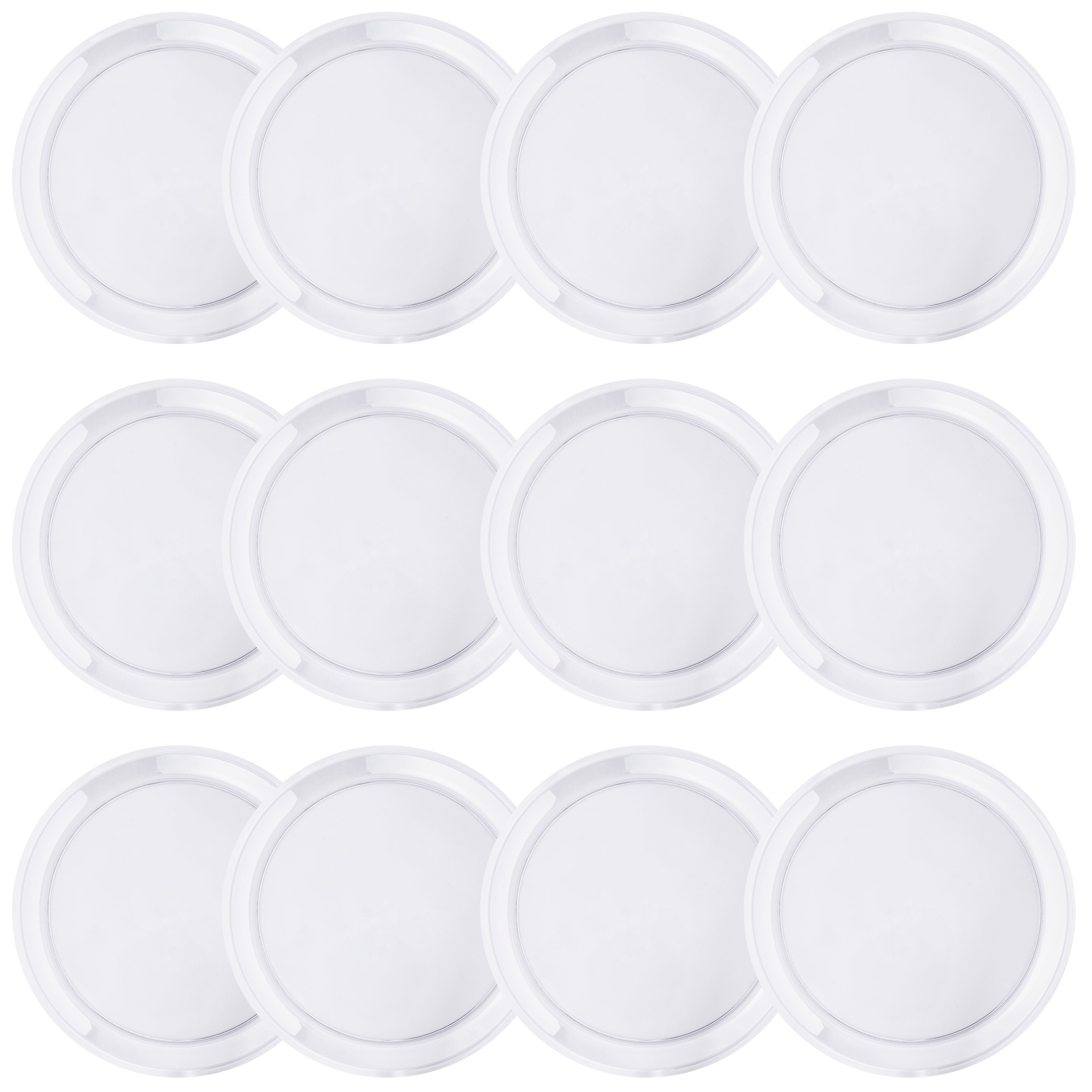 12 Pack: 16&#x22; Clear Round Platter by Celebrate It&#x2122;