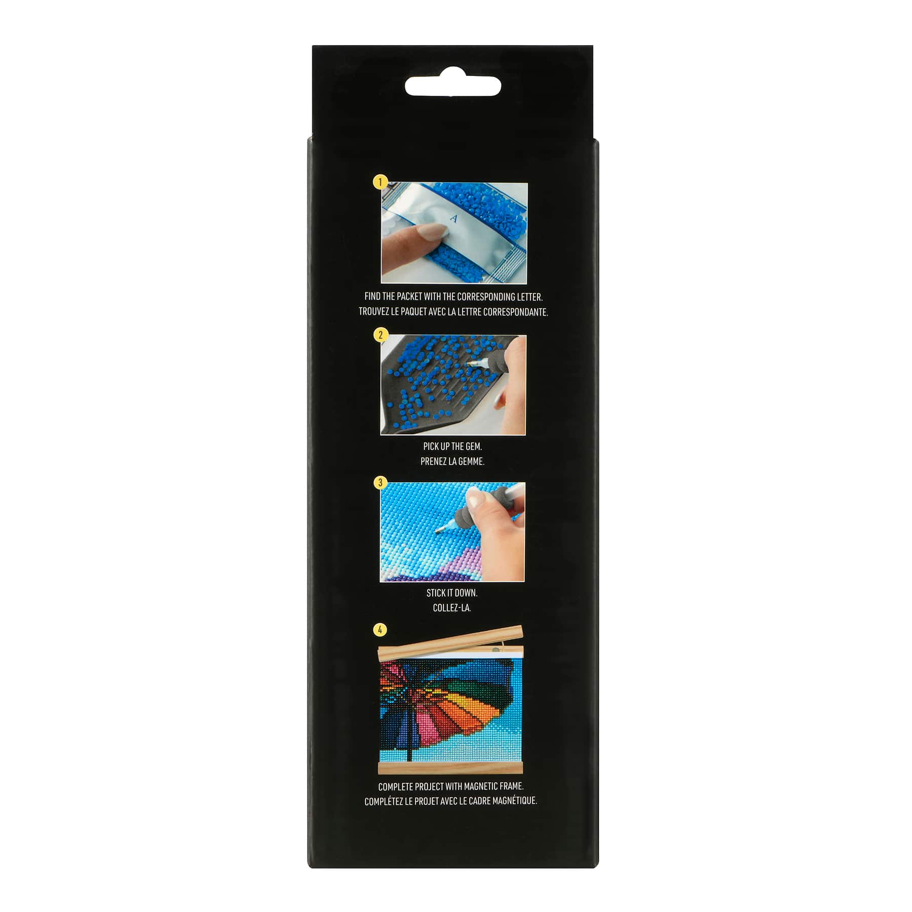 Beach Umbrella Diamond Art Kit with Frames by Make Market&#xAE;