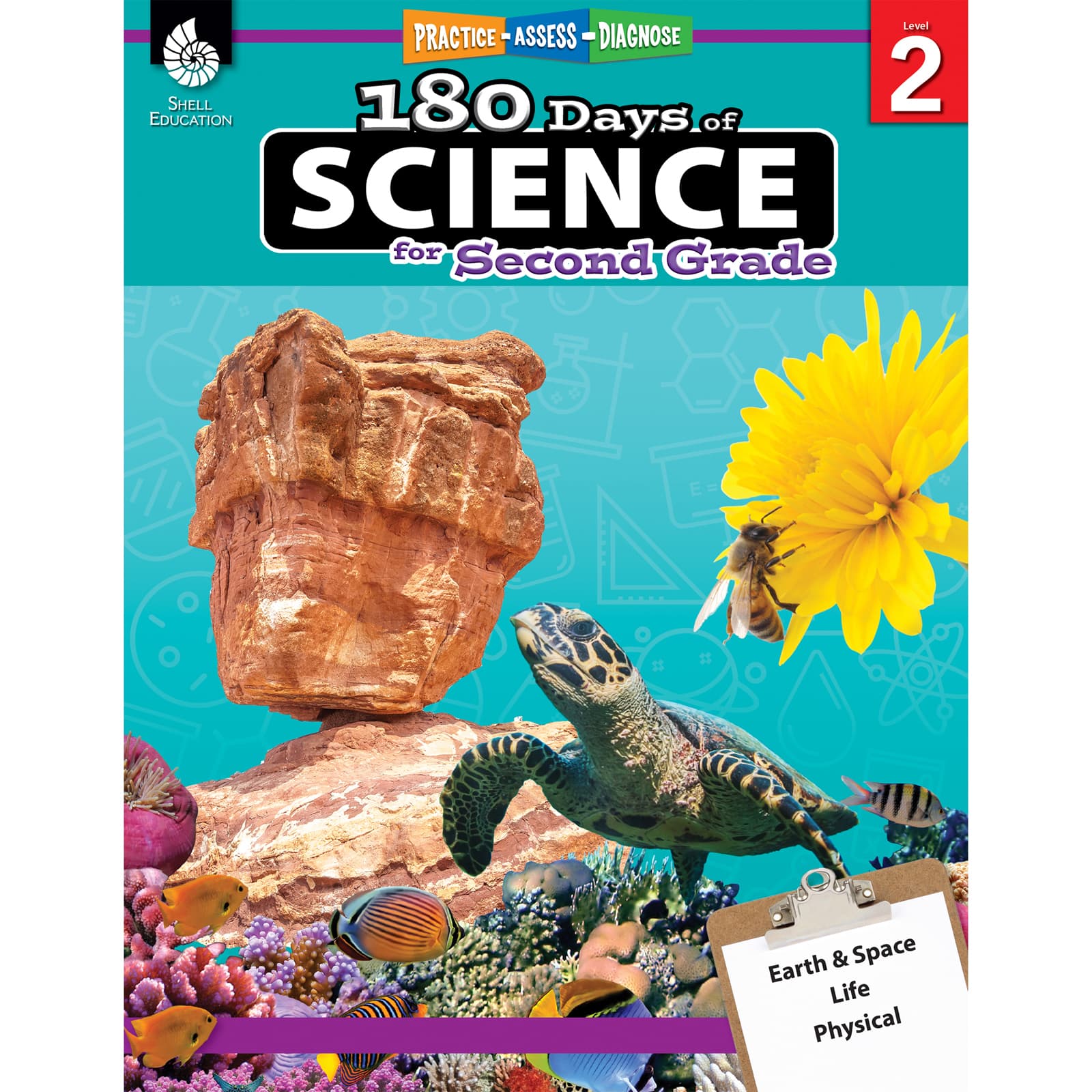 Shell Education 180 Days of Science, 2nd Grade