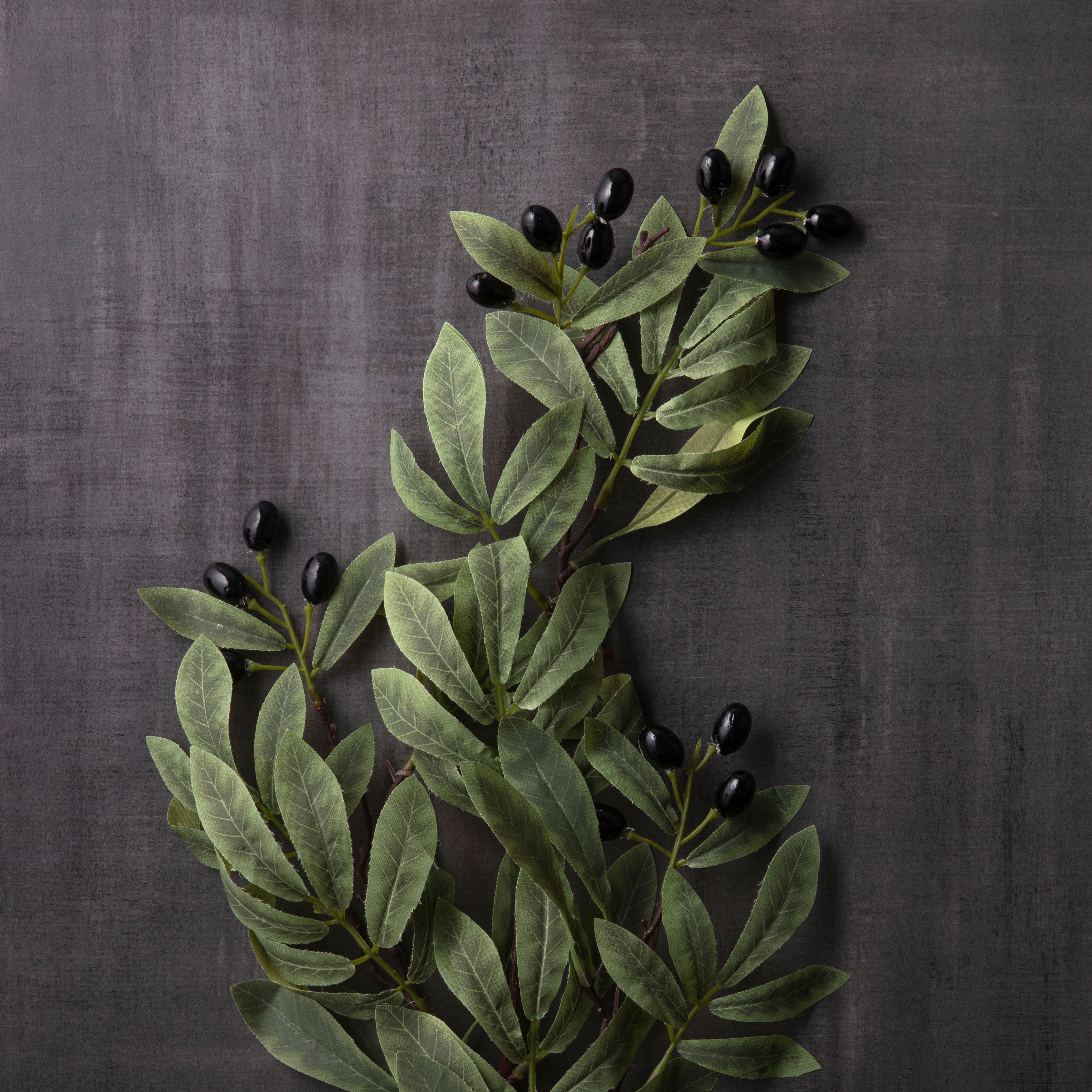 Olive Berry Branch Spray by Ashland®