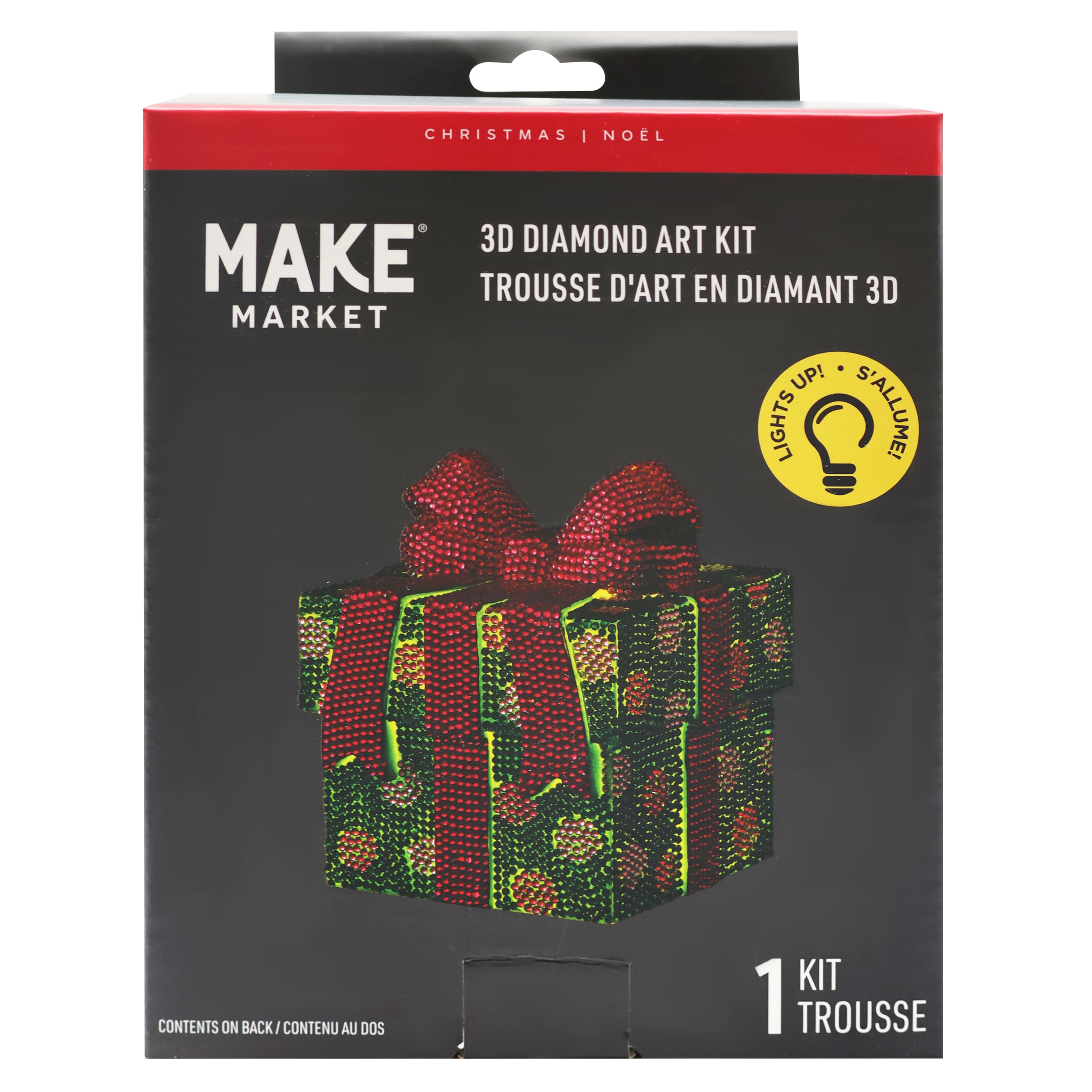 3D Present LED Diamond Art Kit by Make Market&#xAE;