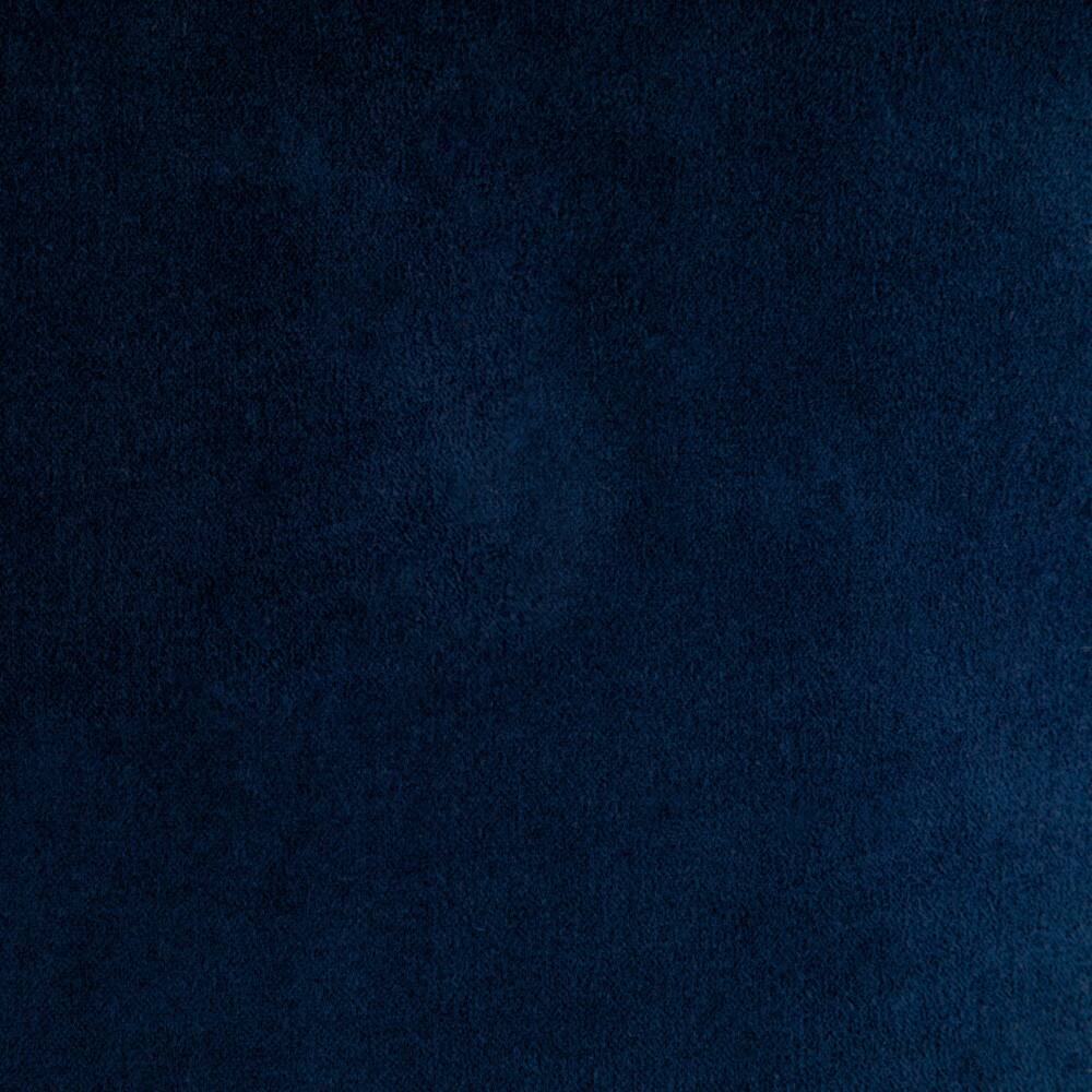 Hello Honey® 25" Clear and Navy Embossed Blown Glass Table Lamp with Velvet Shade