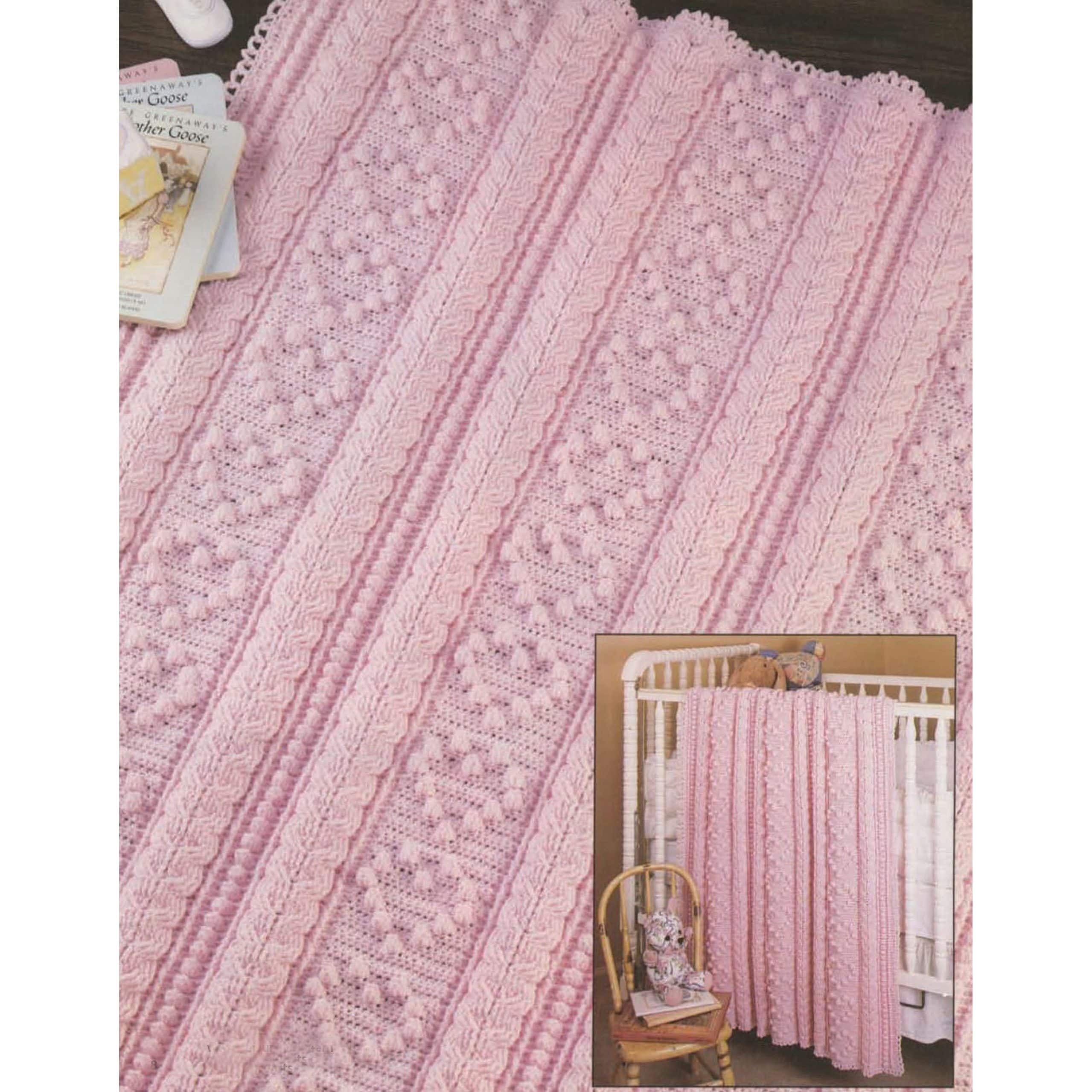 Leisure Arts&#xAE; Aran Baby Afghans To Crochet Book
