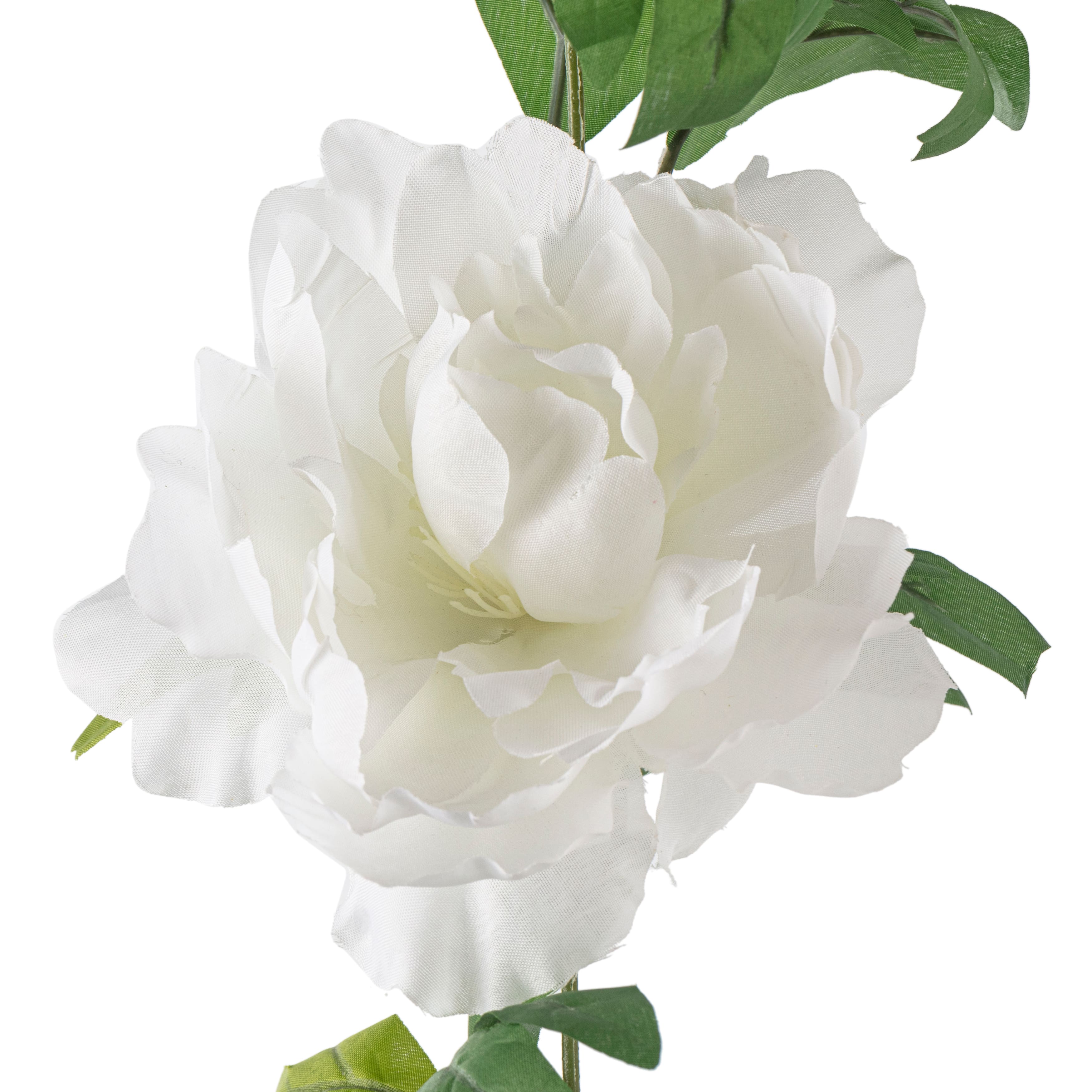 6 Pack: 6ft. Cream Peony Garland by Ashland&#xAE;