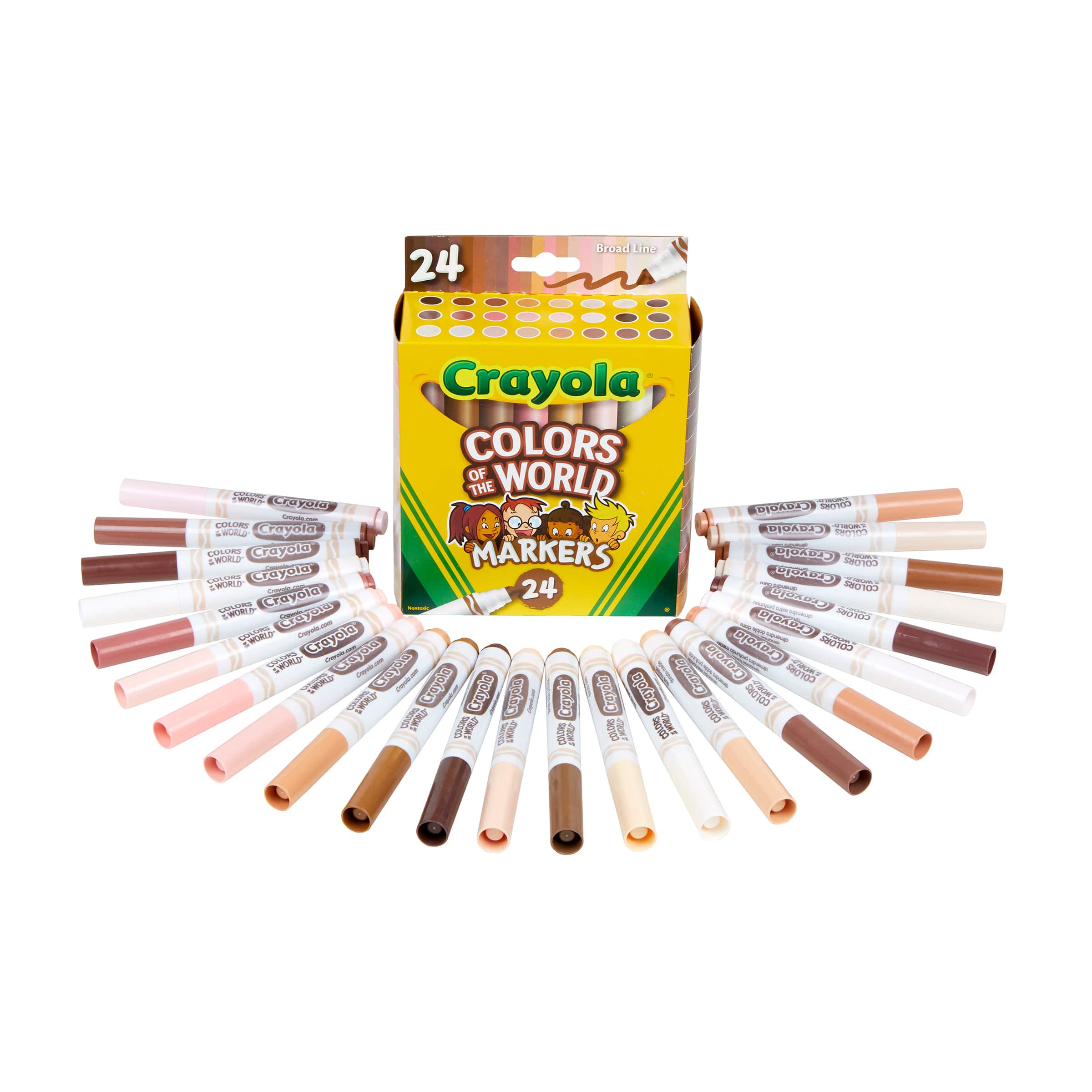 Crayola: Colors of the World Markers (24 pack)