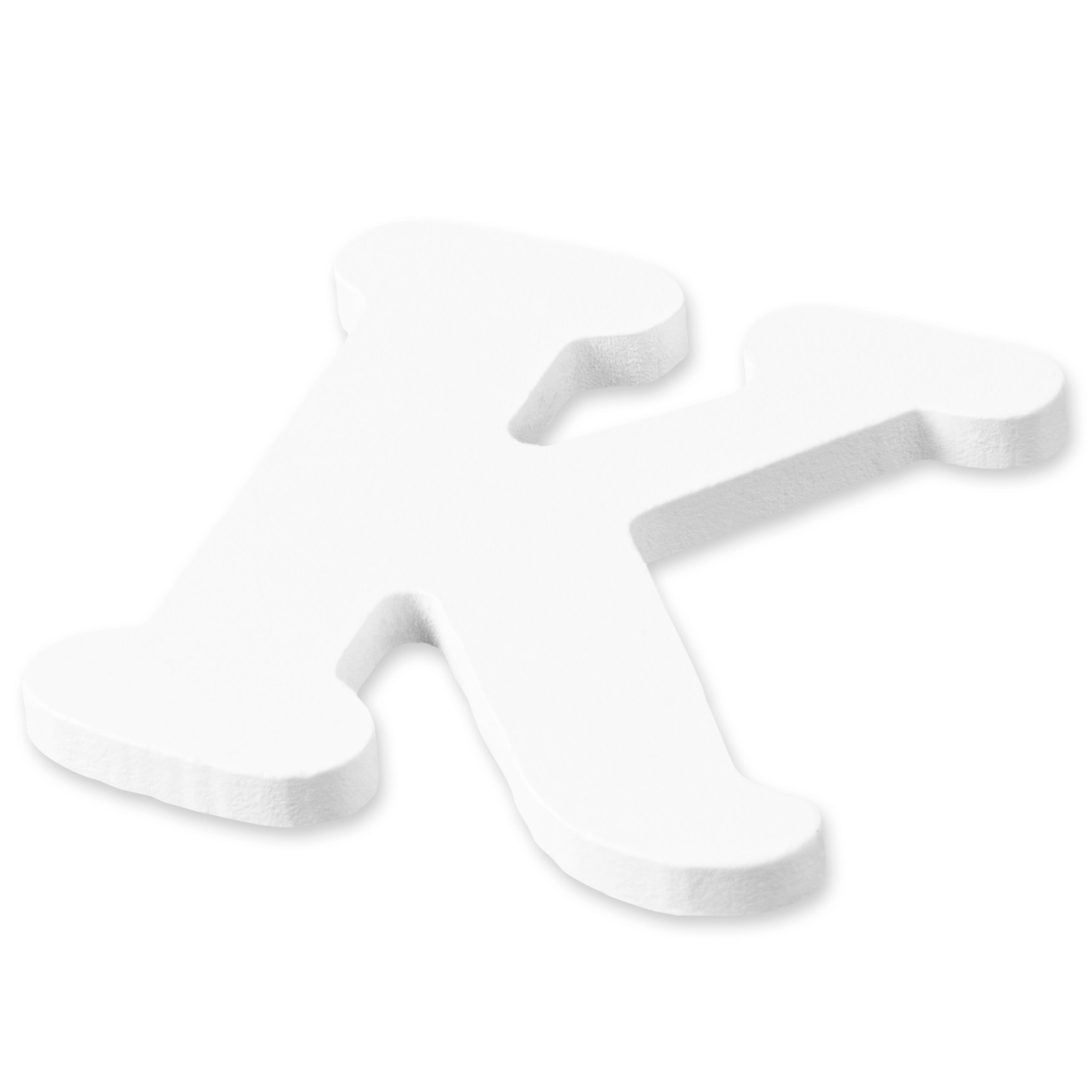 12 Pack: 2.5&#x22; White MDF Letter by Make Market&#xAE;