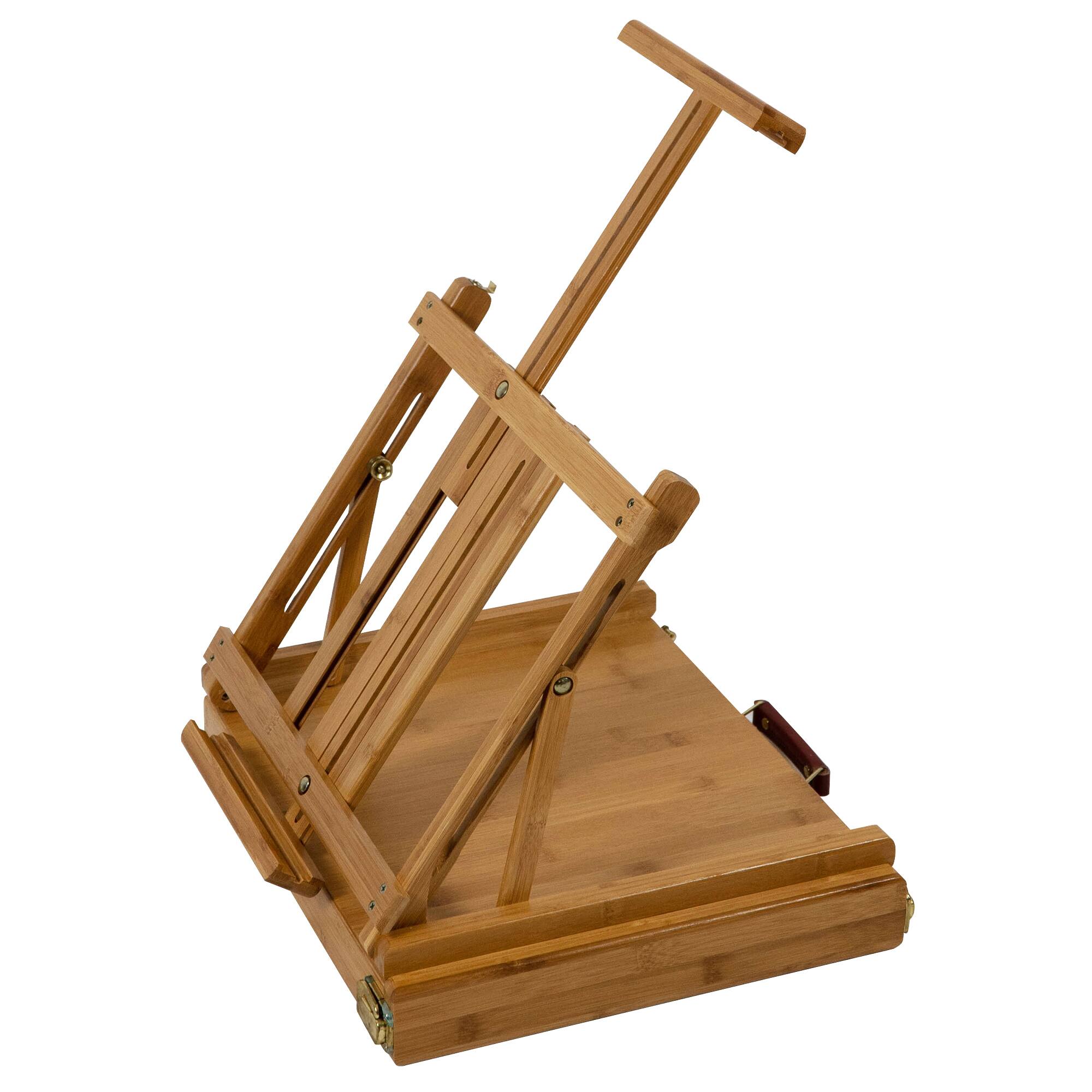 Pacific Arc Compact Tabletop Easel with Storage