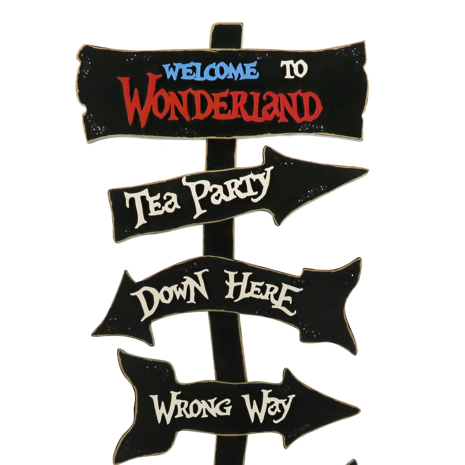 18&#x22; Welcome to Wonderland Directional Tabletop Sign by Ashland&#xAE;
