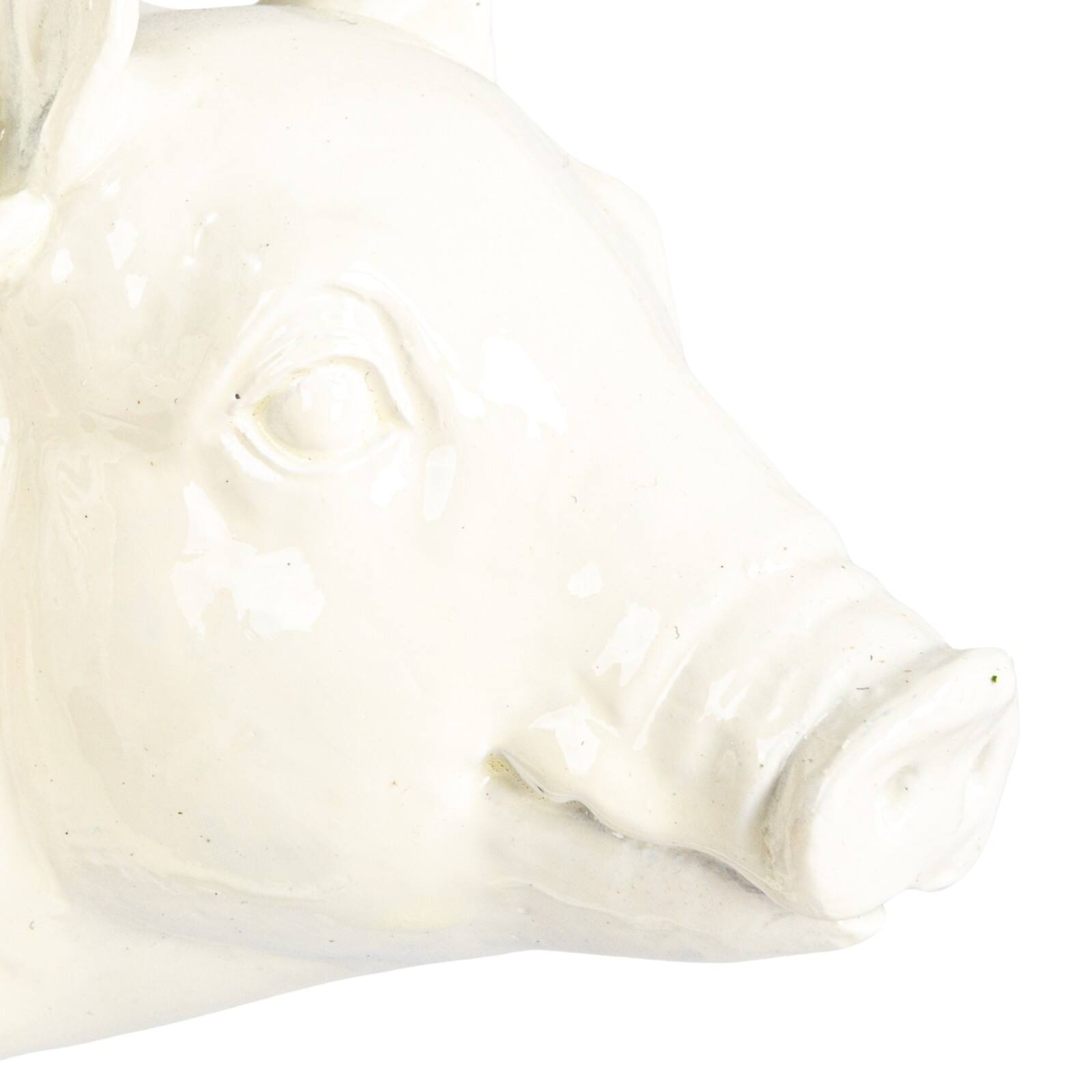 Hello Honey&#xAE; 7.25&#x22; Wide Country Charm Pig Taper Candle Holder