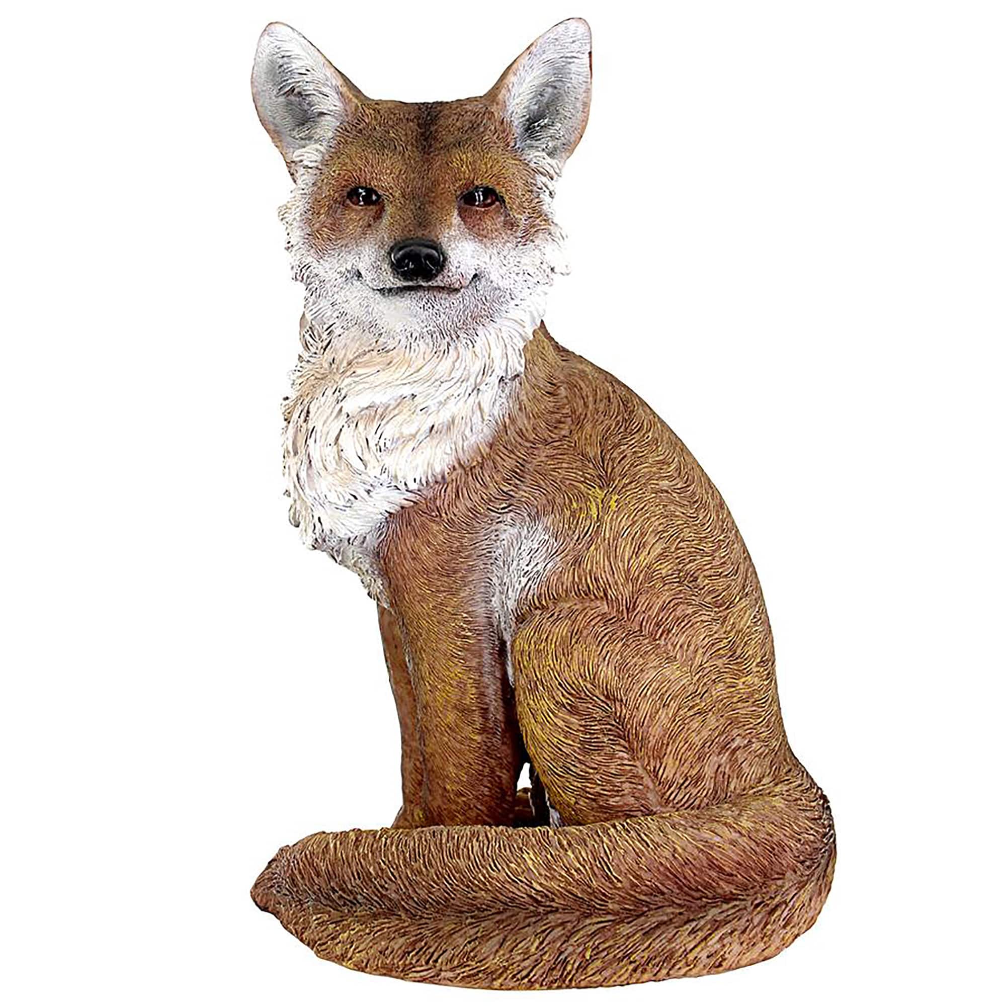 Design Toscano 15&#x22; Fabian the Flamboyant Fox Garden Statue