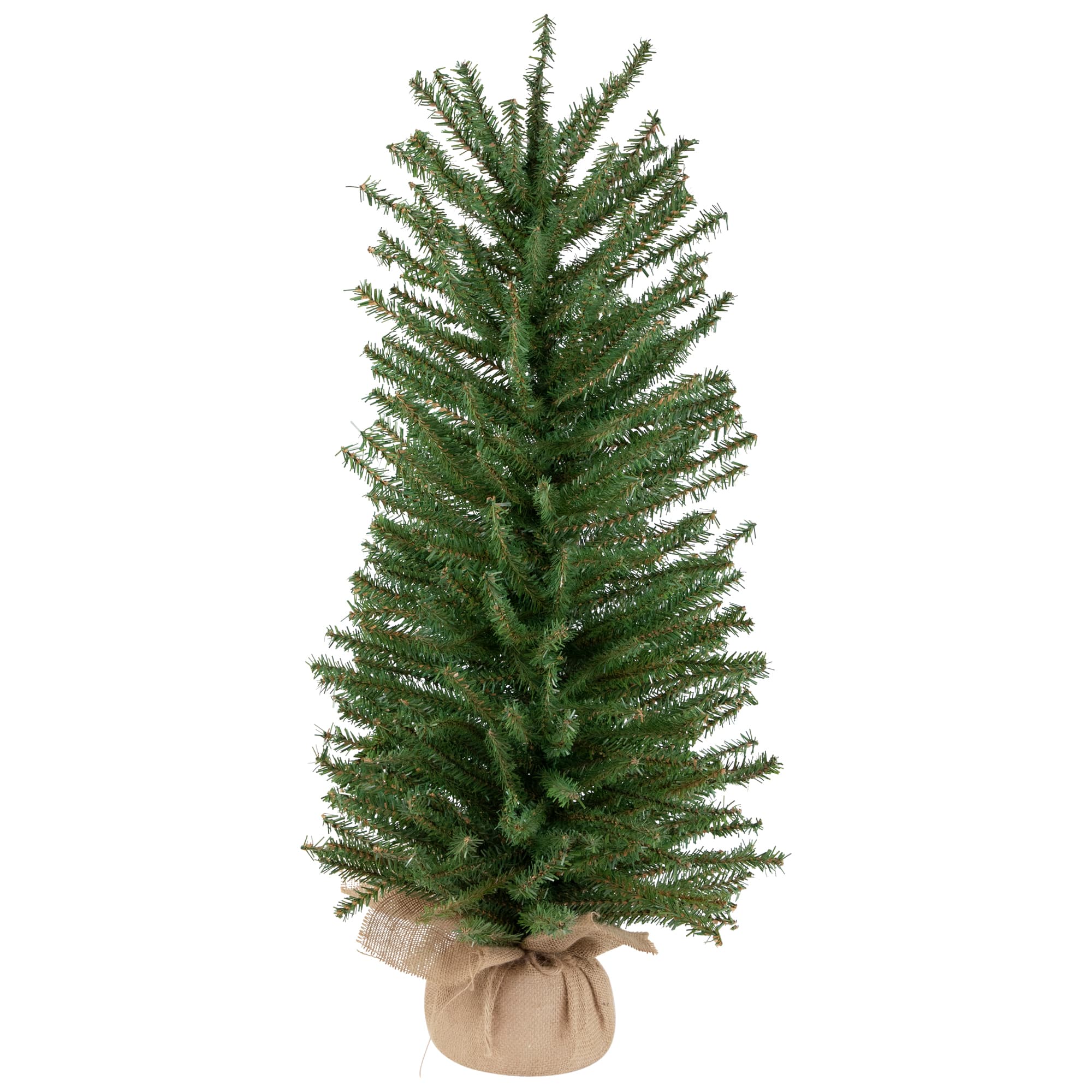3ft. Unlit Scottsdale Pine Artificial Christmas Tree in Burlap Base