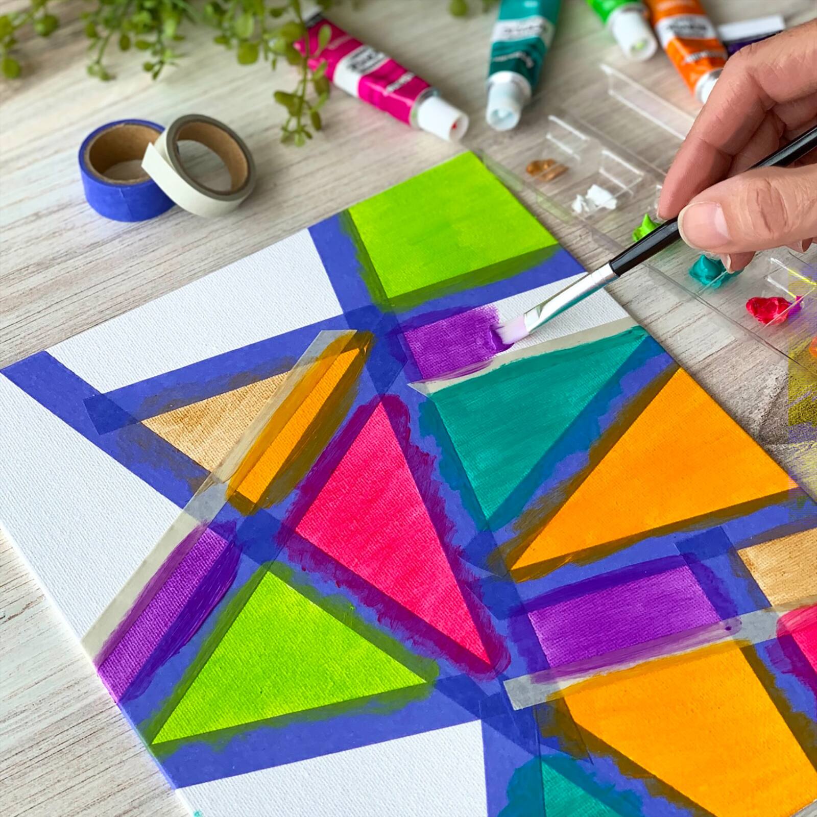 ArtSkills® 5-Minute Masterpieces Tape Art Paint and Reveal