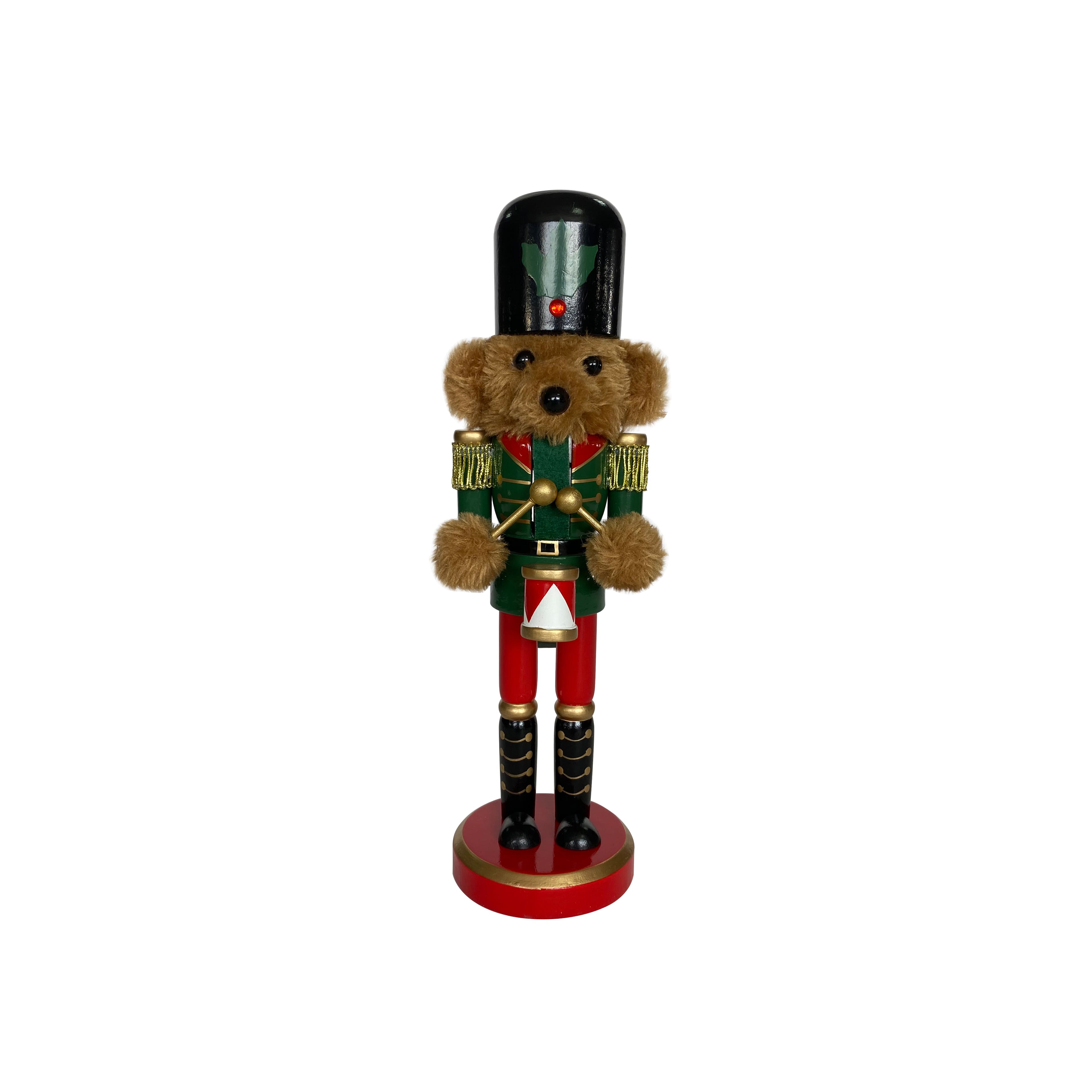 10&#x22; Teddy Bear Nutcracker Decoration by Ashland&#xAE;