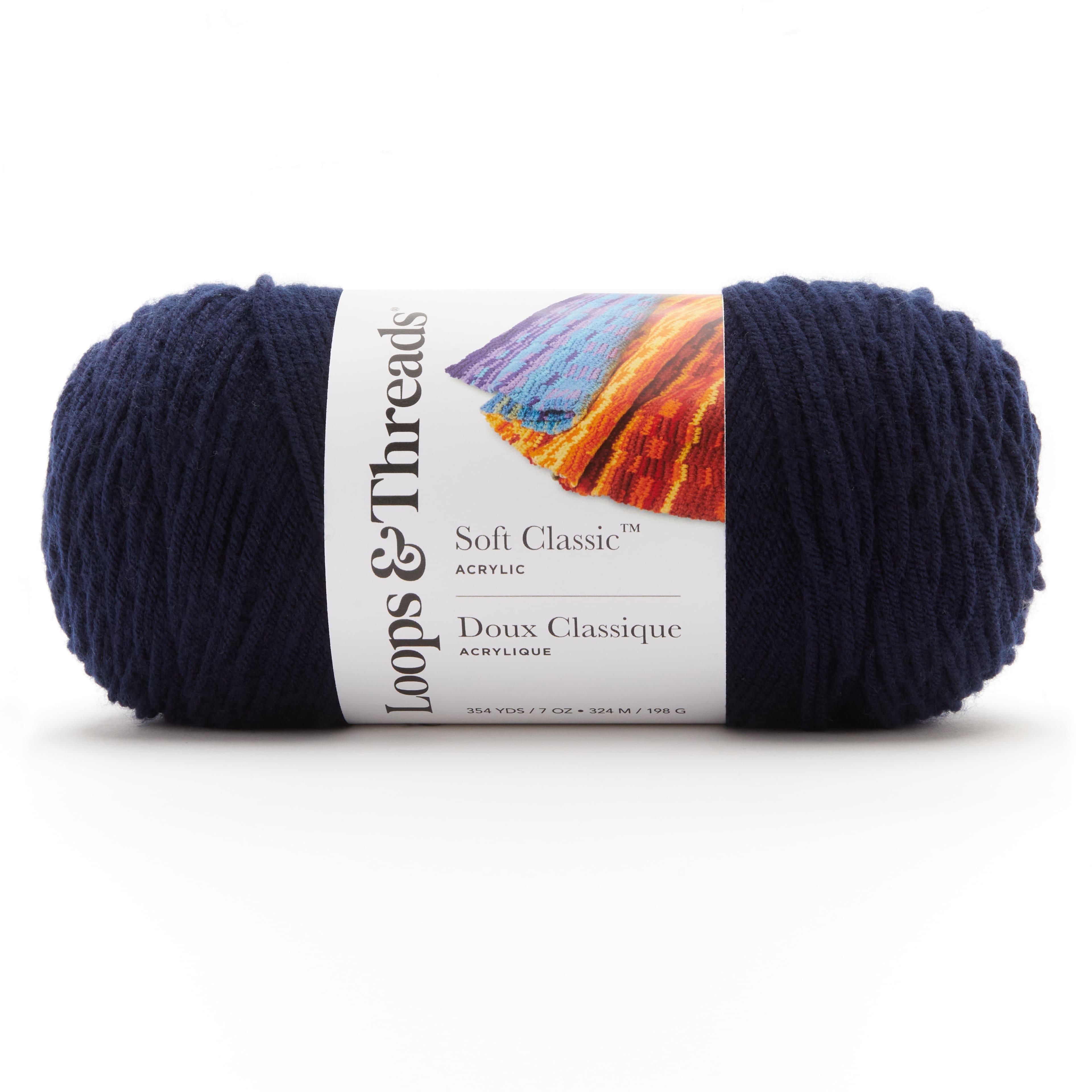 12 Pack: Soft Classic™ Solid Yarn by Loops & Threads®