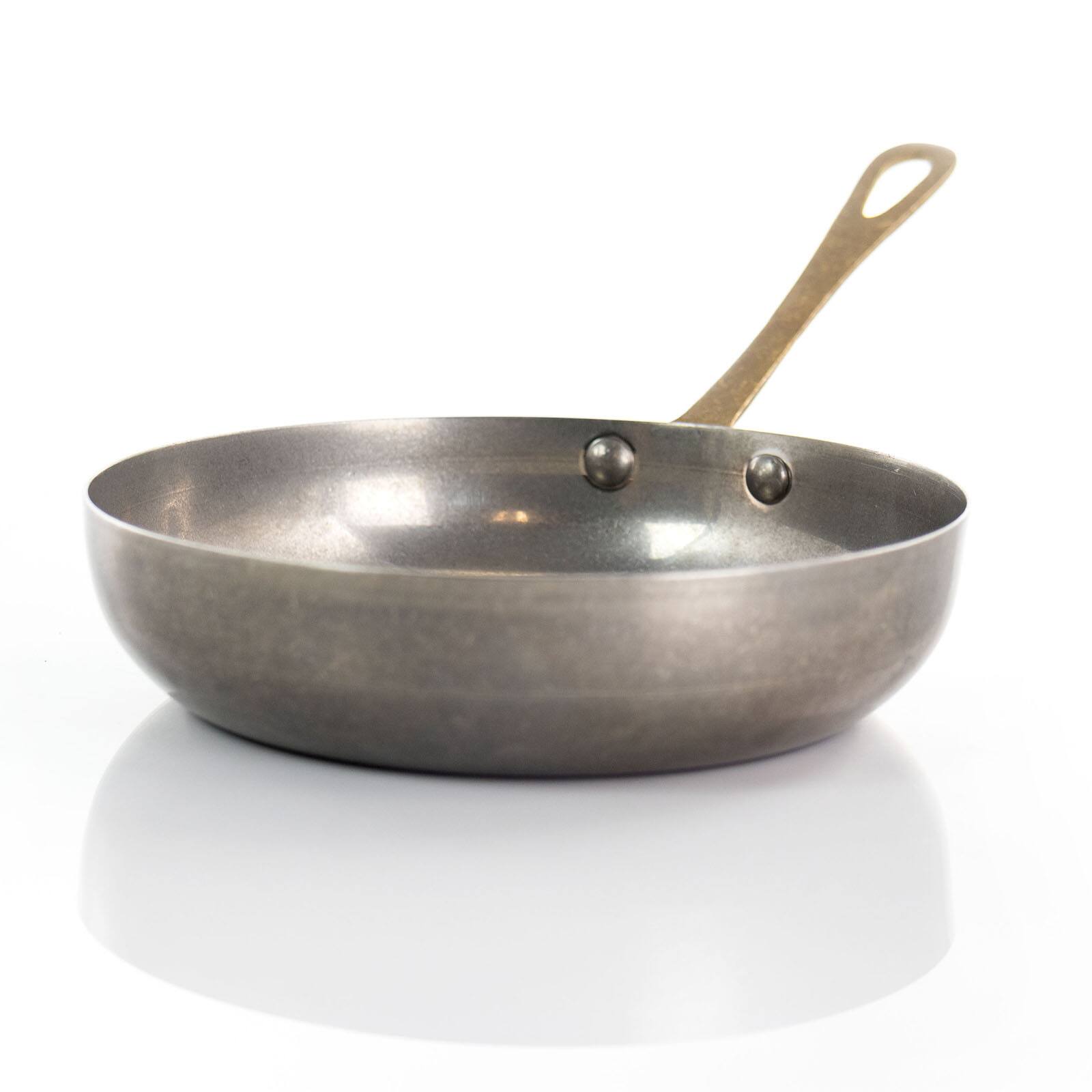 Gibson Home® Normandie 5.5'' Silver and Gold Stainless Steel Mini Frying Pan