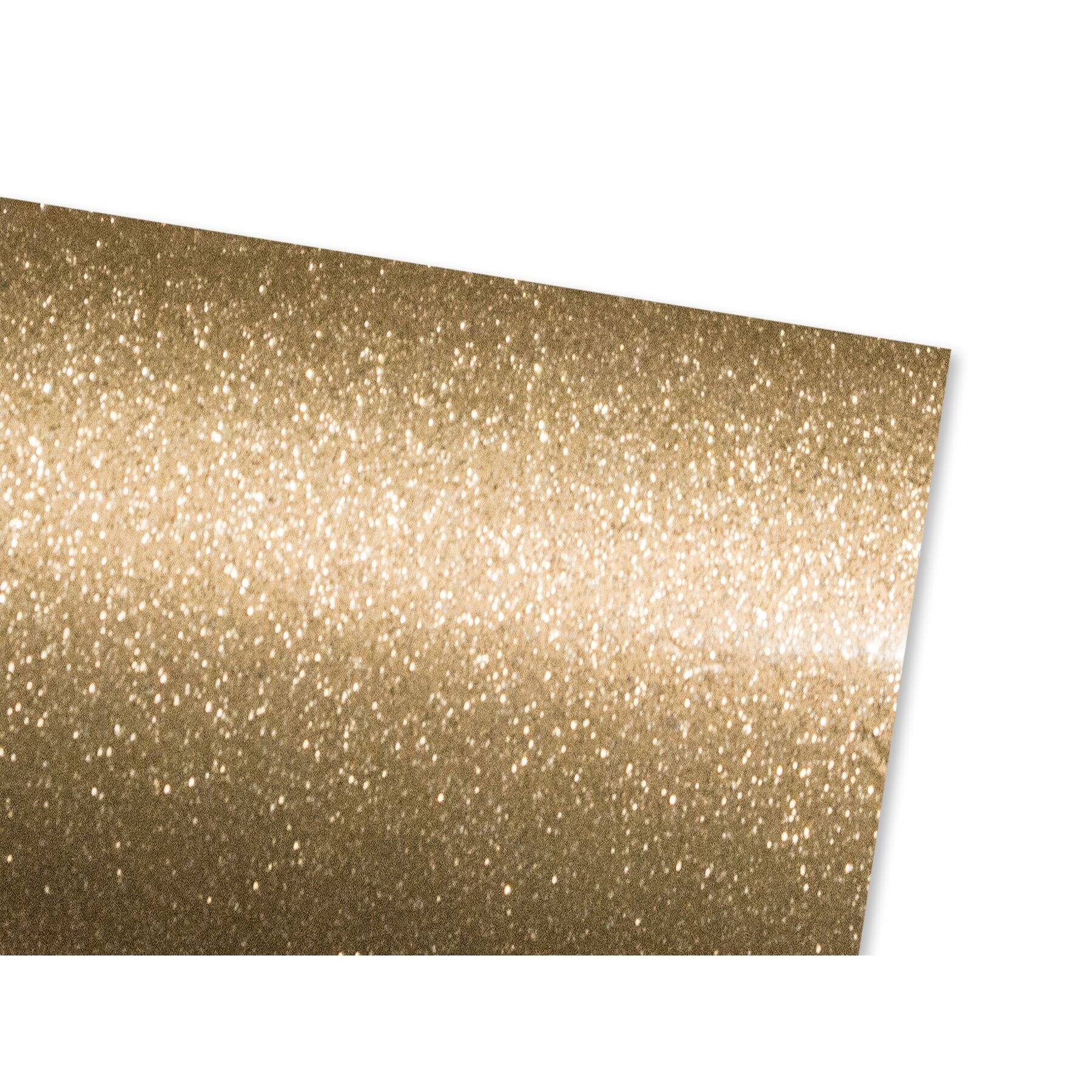 PA Vinyl Fine Glitter Permanent Adhesive Vinyl