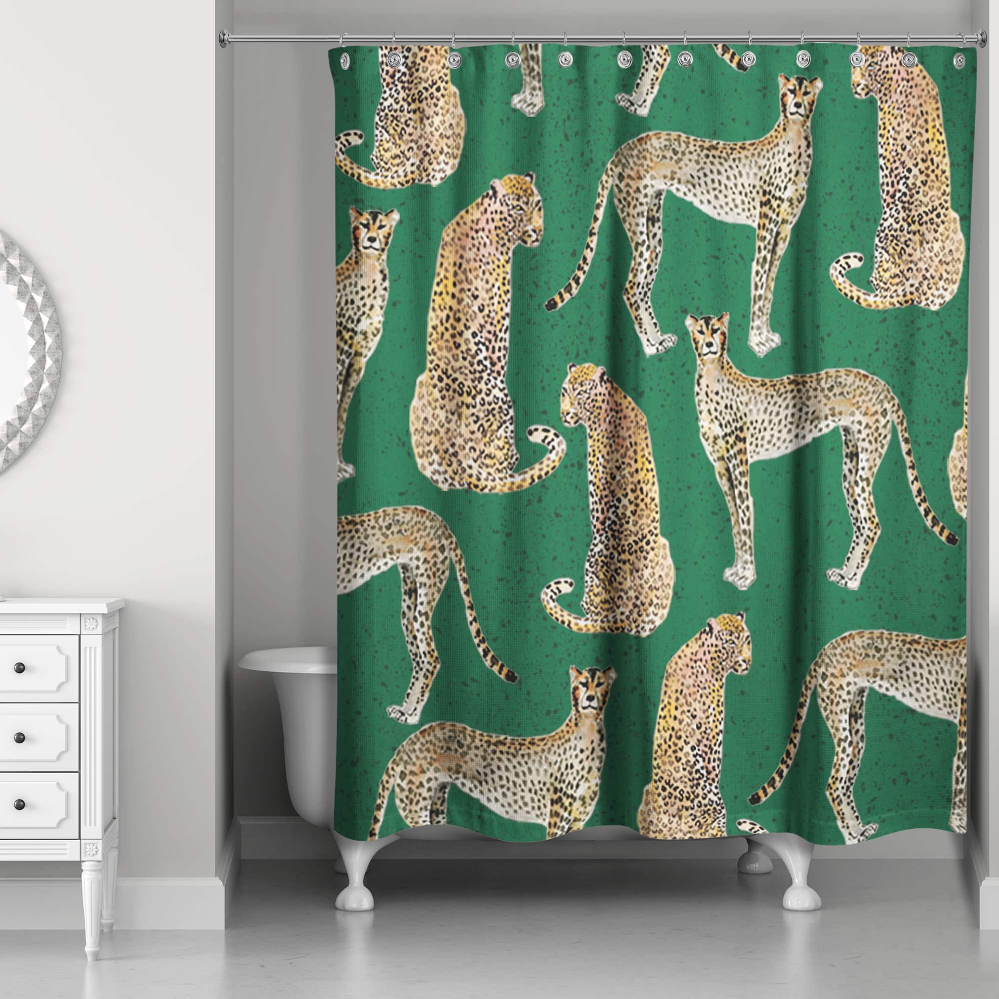 Cheetah Shower Curtain
