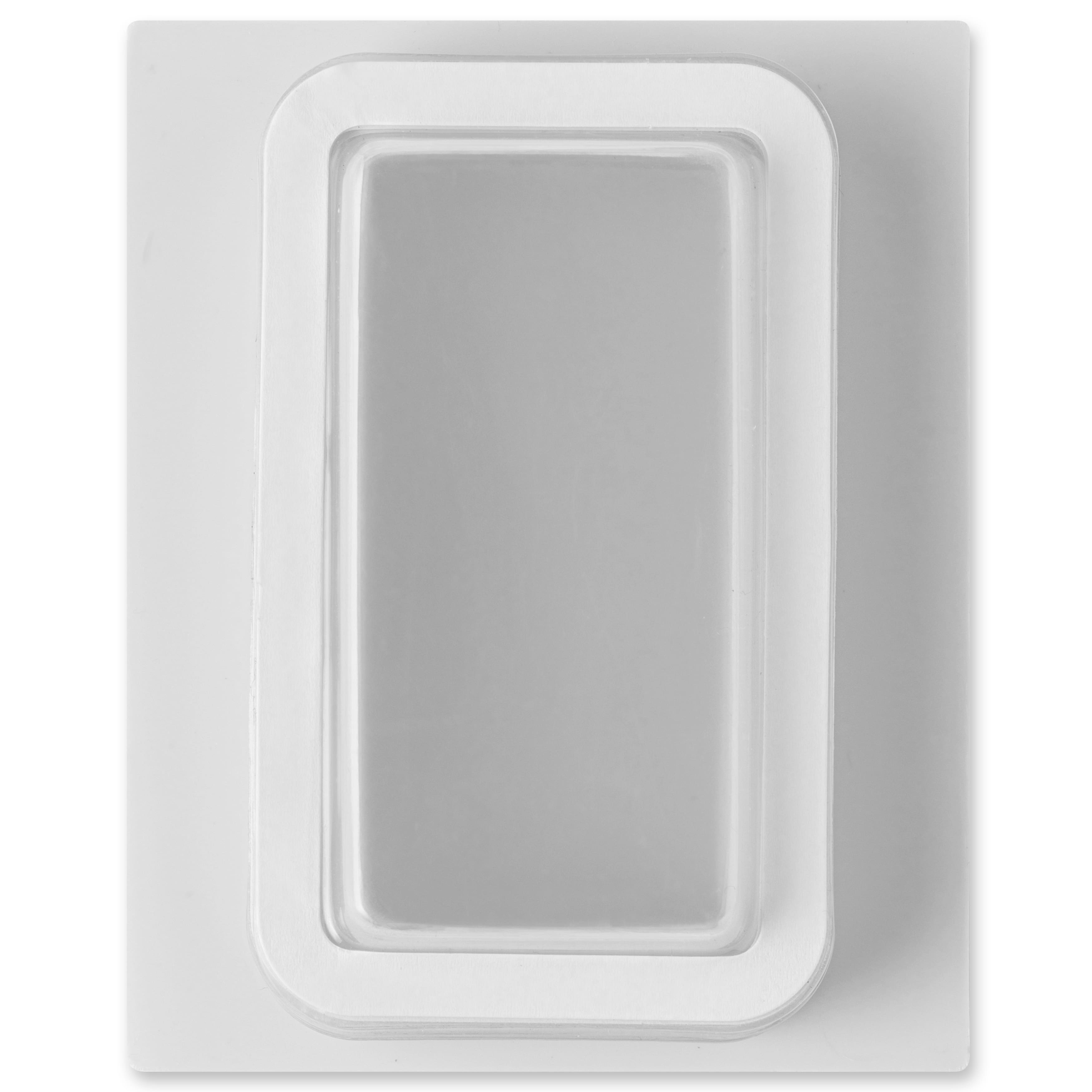 Recollections Rectangle Plastic Domes - 11 ct