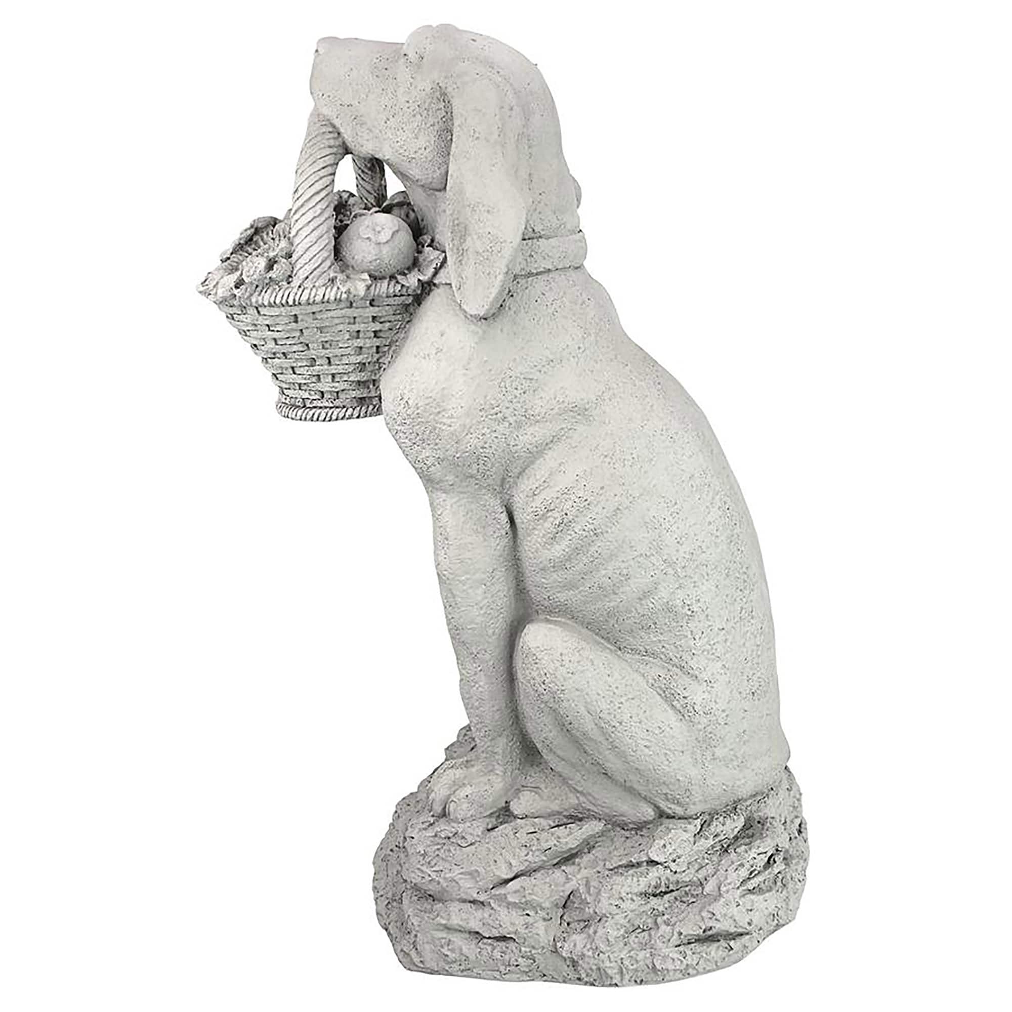 Design Toscano 19&#x22; Man&#x27;s Best Friend Dog Statue