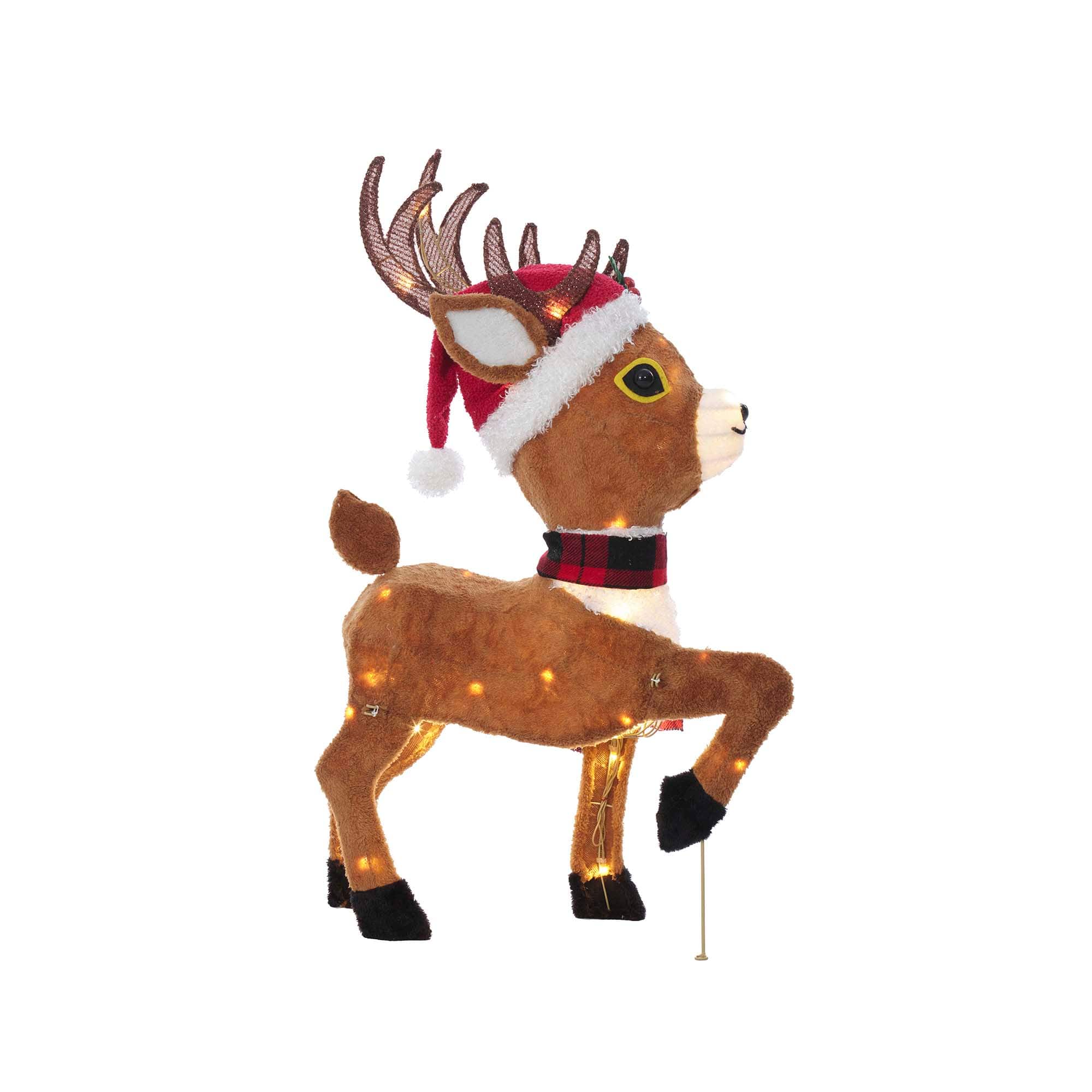 36&#x22; Plush Reindeer Figurine