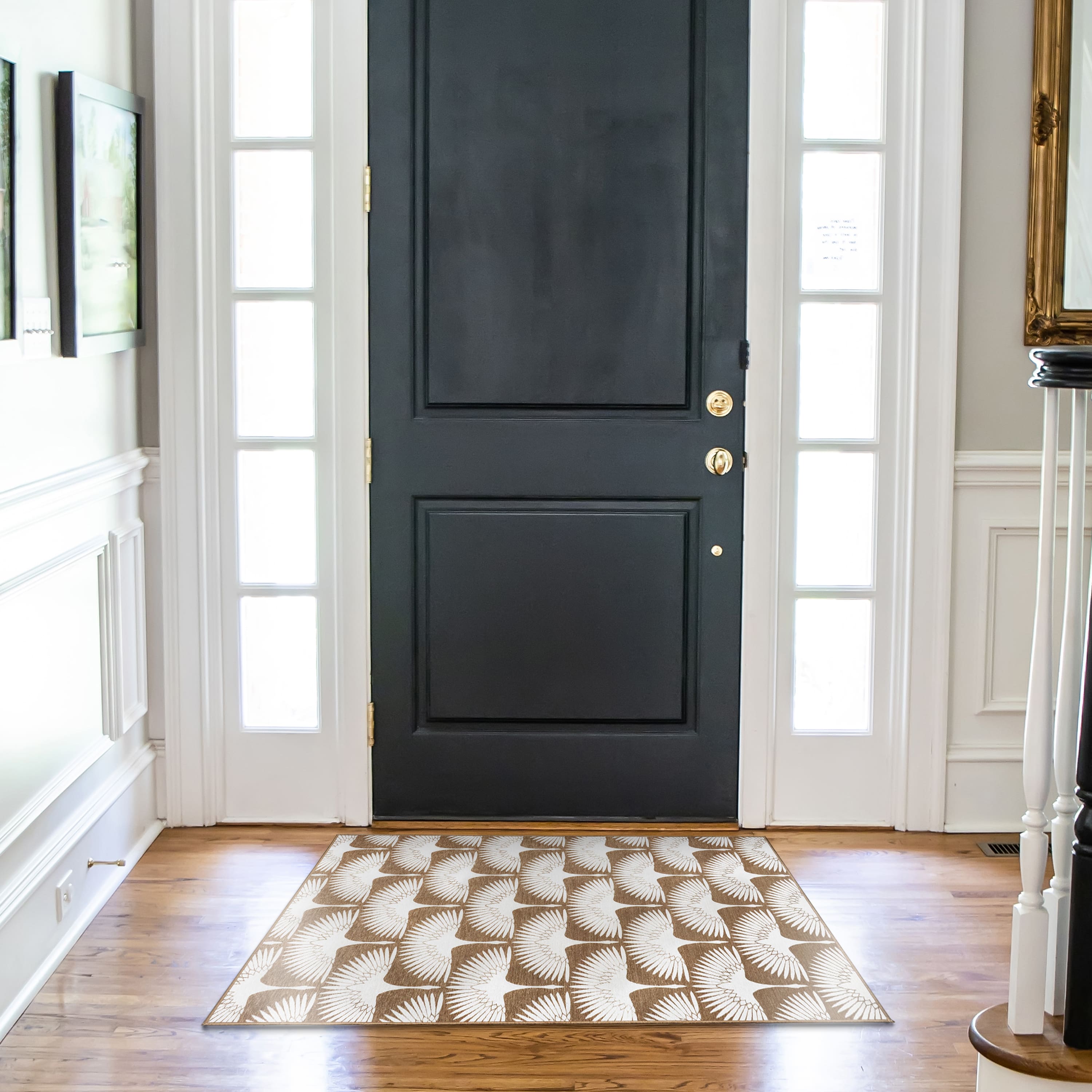 My Magic Carpet Flock Washable Rug