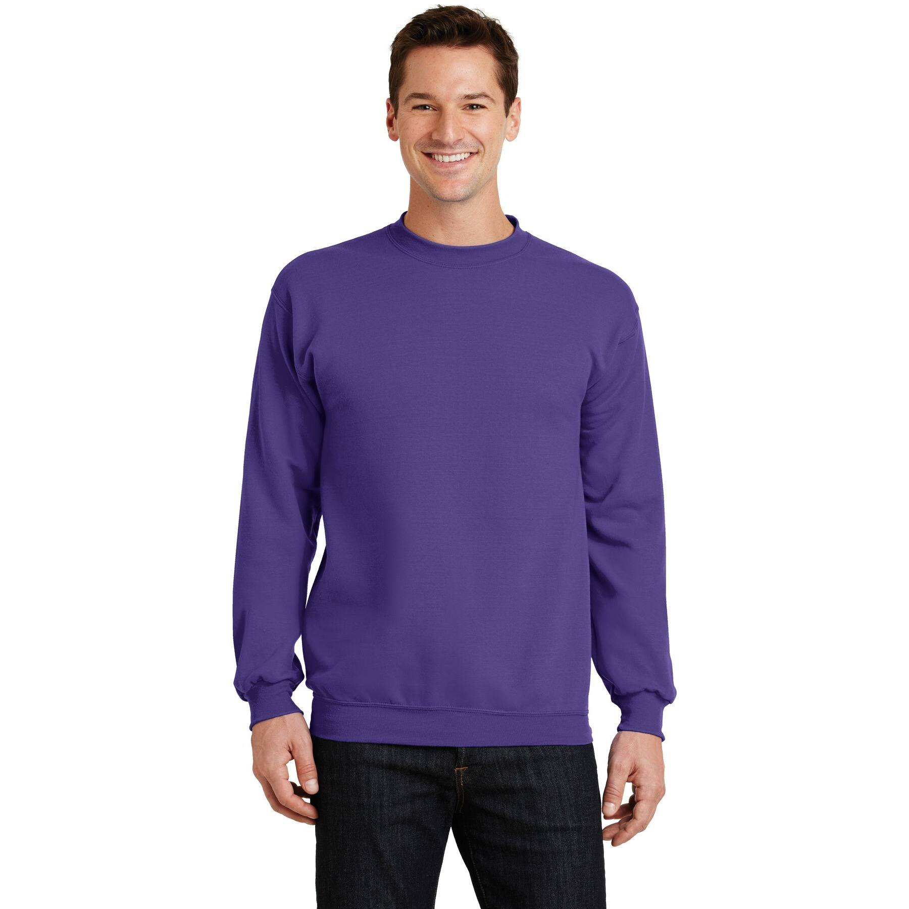 Port & Company® Brights Core Fleece Crewneck Sweatshirt