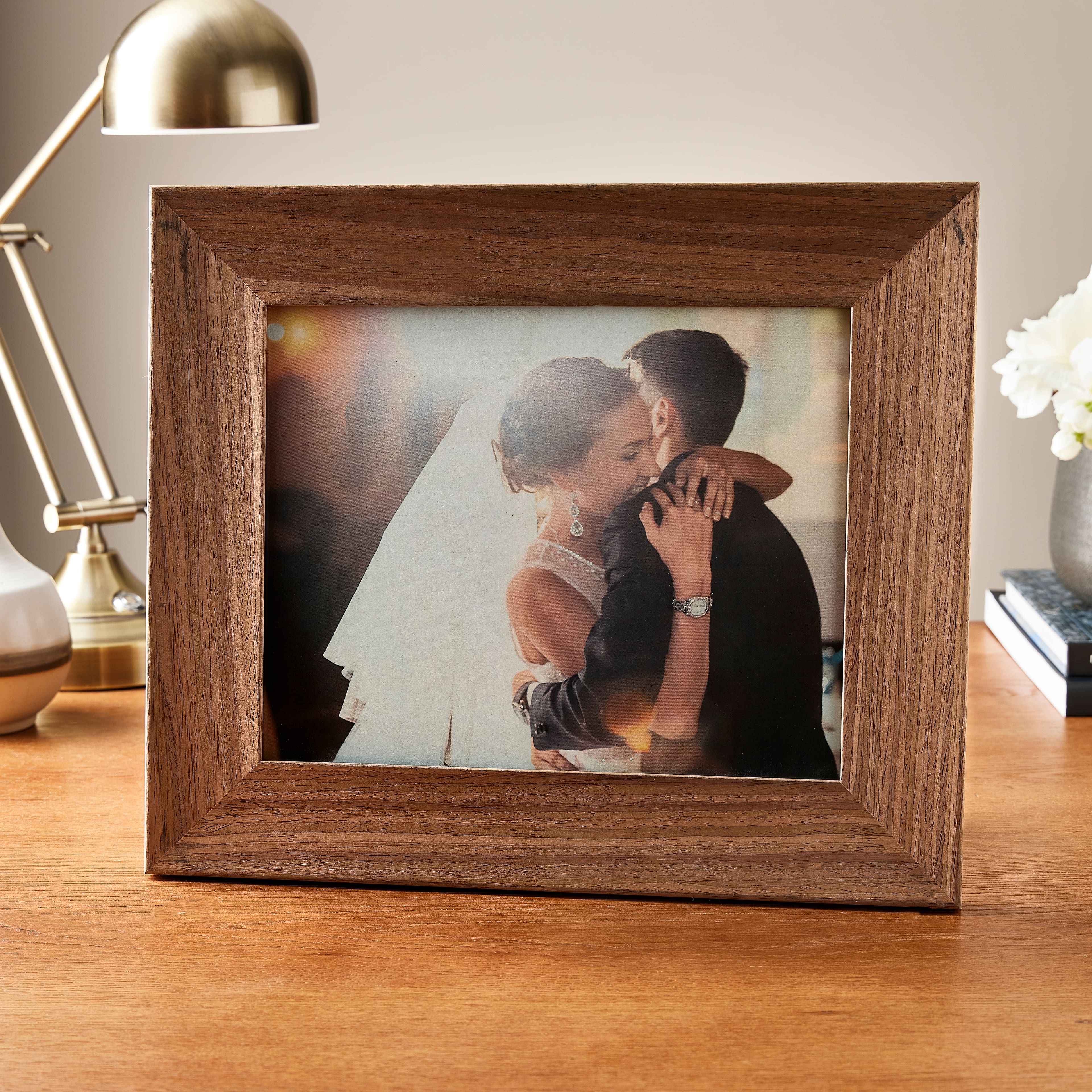 12 Pack: Walnut Wide Scoop 8" x 10" Frame, Expressions™ by Studio Décor®