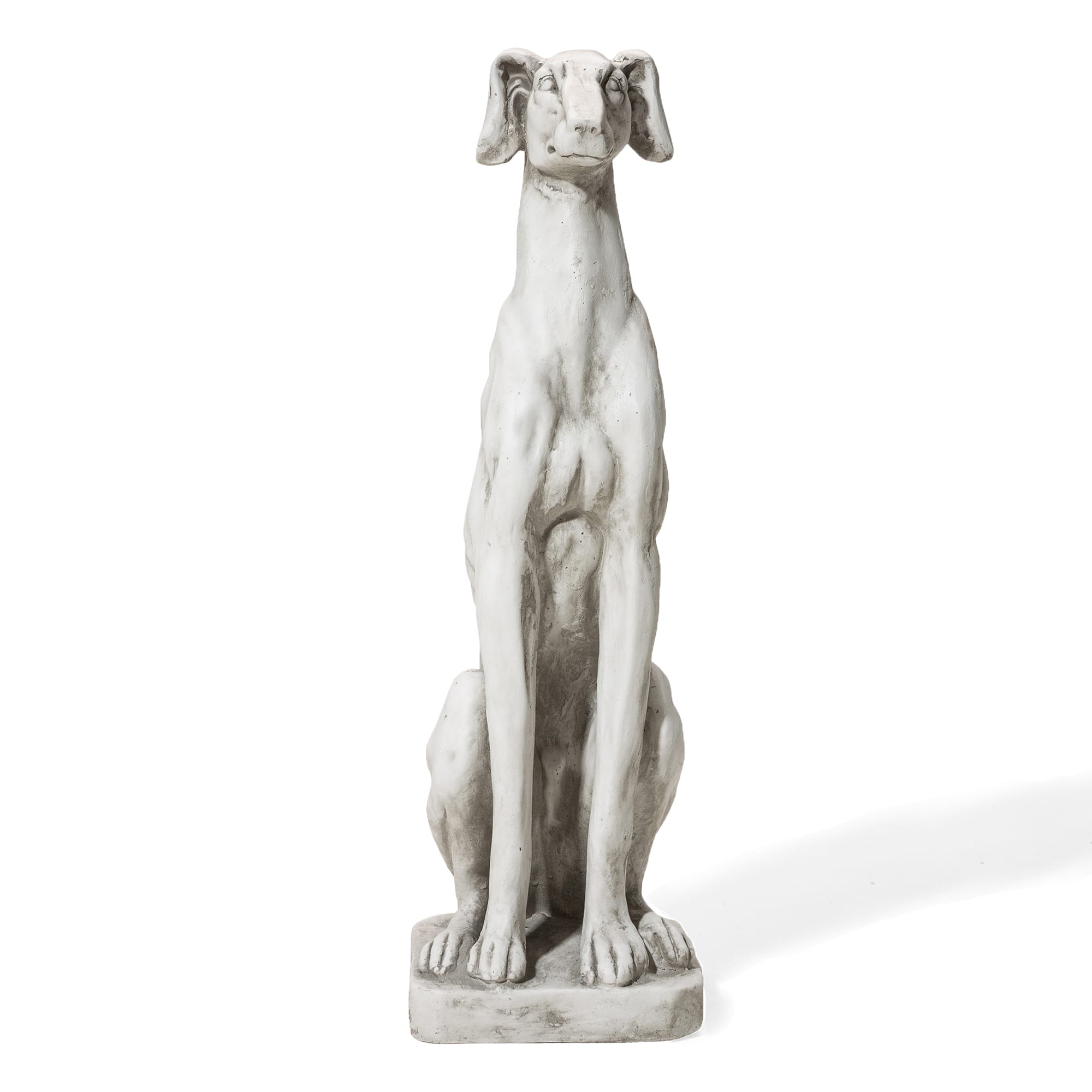 Glitzhome® 32" Sitting Dog Garden Statue