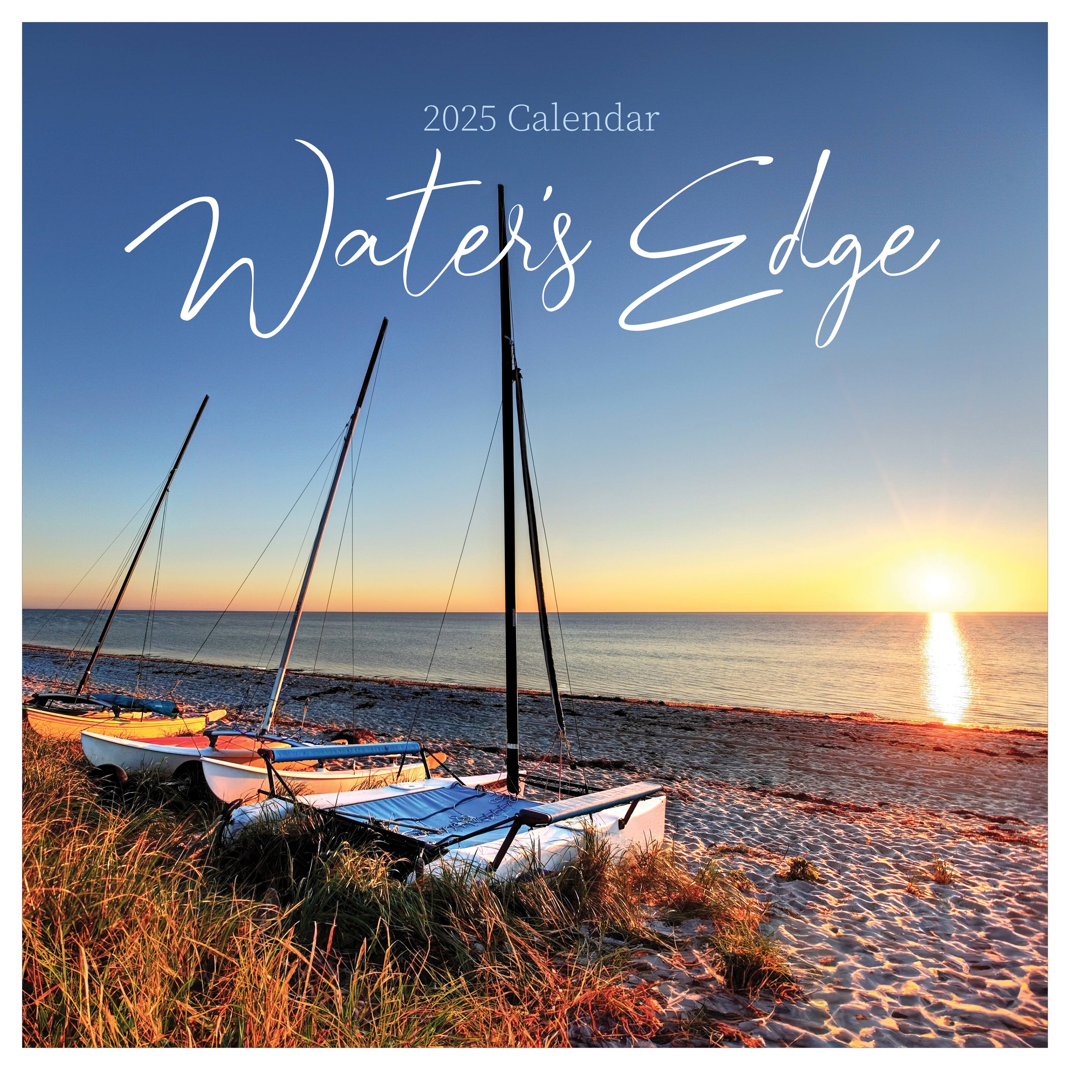 TF Publishing 2025 Water&#x27;s Edge Wall Calendar