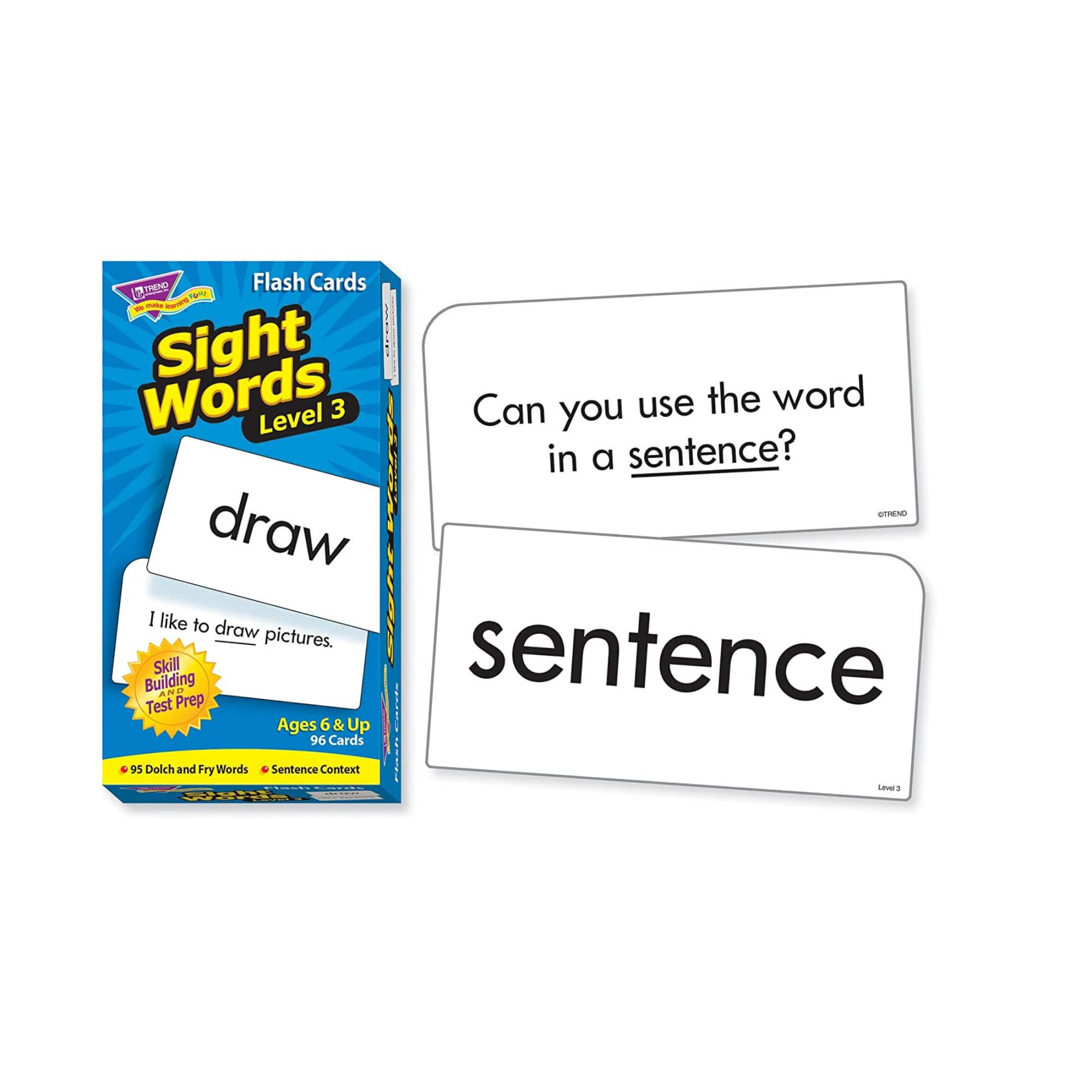 Trend Enterprises&#xAE; Sight Words Level 3 Skill Drill Flash Cards