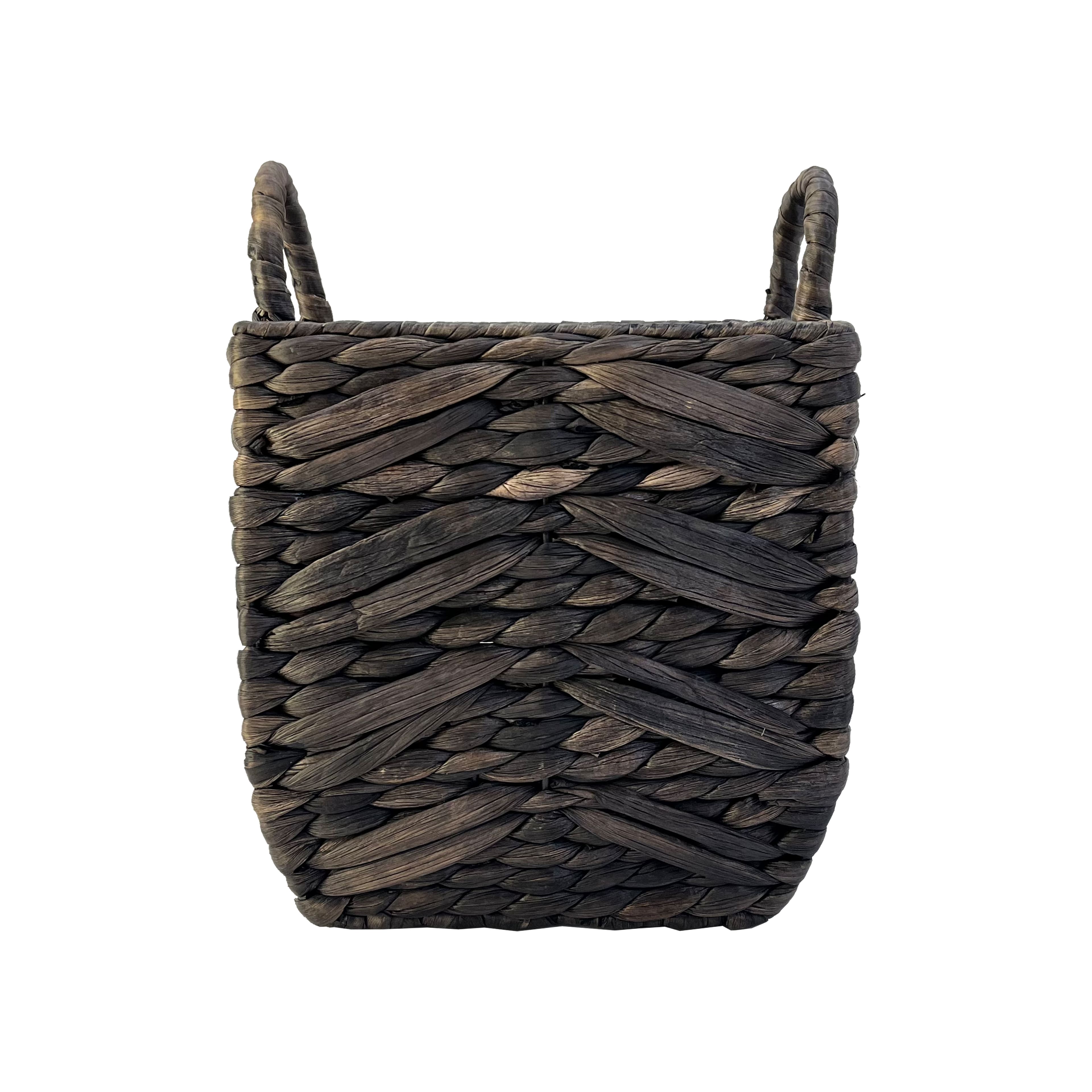 Medium Dark Gray Water Hyacinth Basket by Ashland&#xAE;