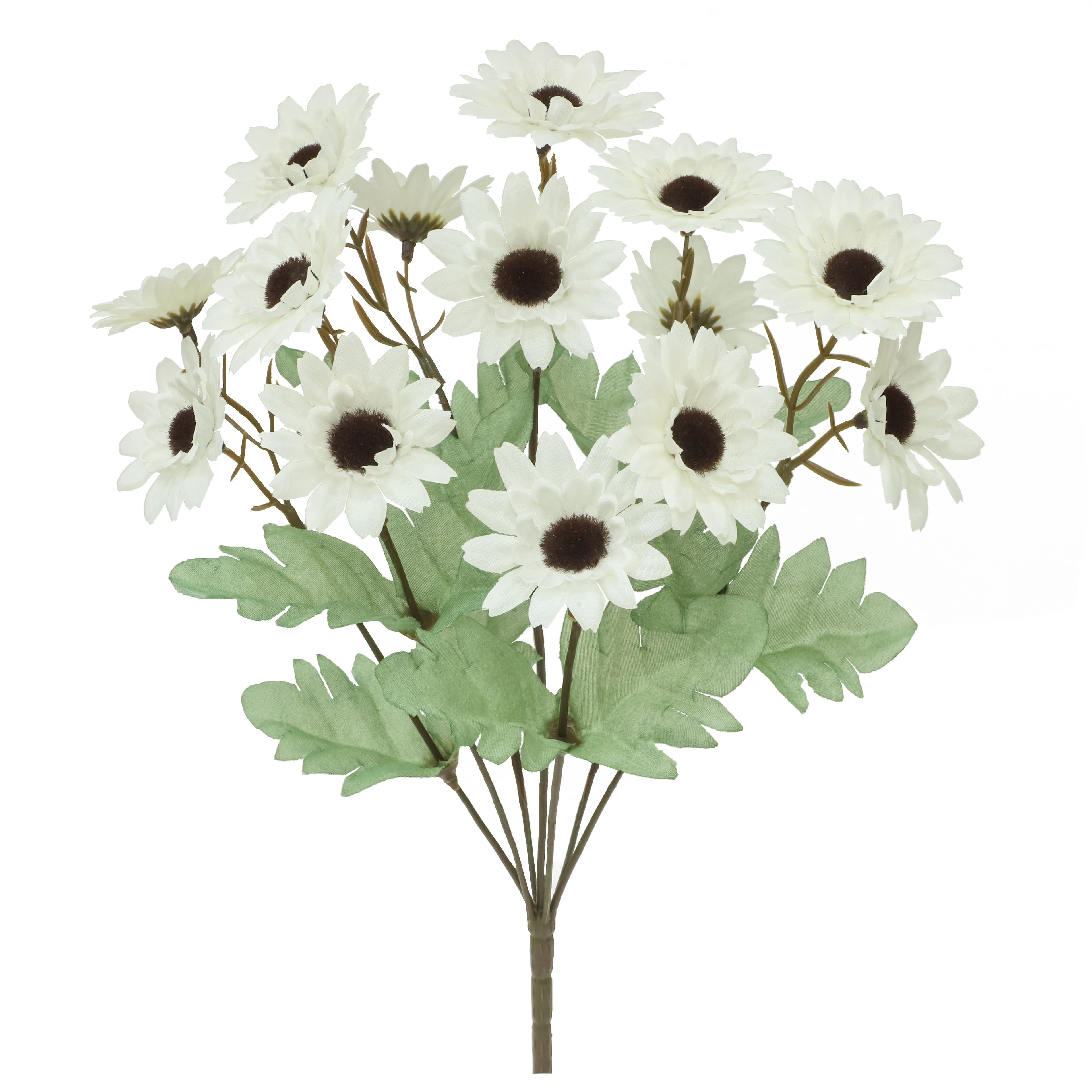 13.5&#x22; White &#x26; Cream Daisy Bush by Ashland&#xAE;