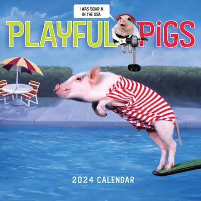 TF Publishing 2024 Playful Pigs Wall Calendar Michaels   Thumb CE80548A0E3544979D352690E39C348C 