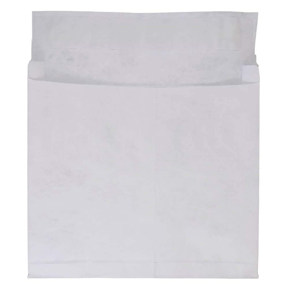 JAM Paper 10x13 White Tyvek® Expandable Peel & Seal Closure Booklet Envelopes 100ct.